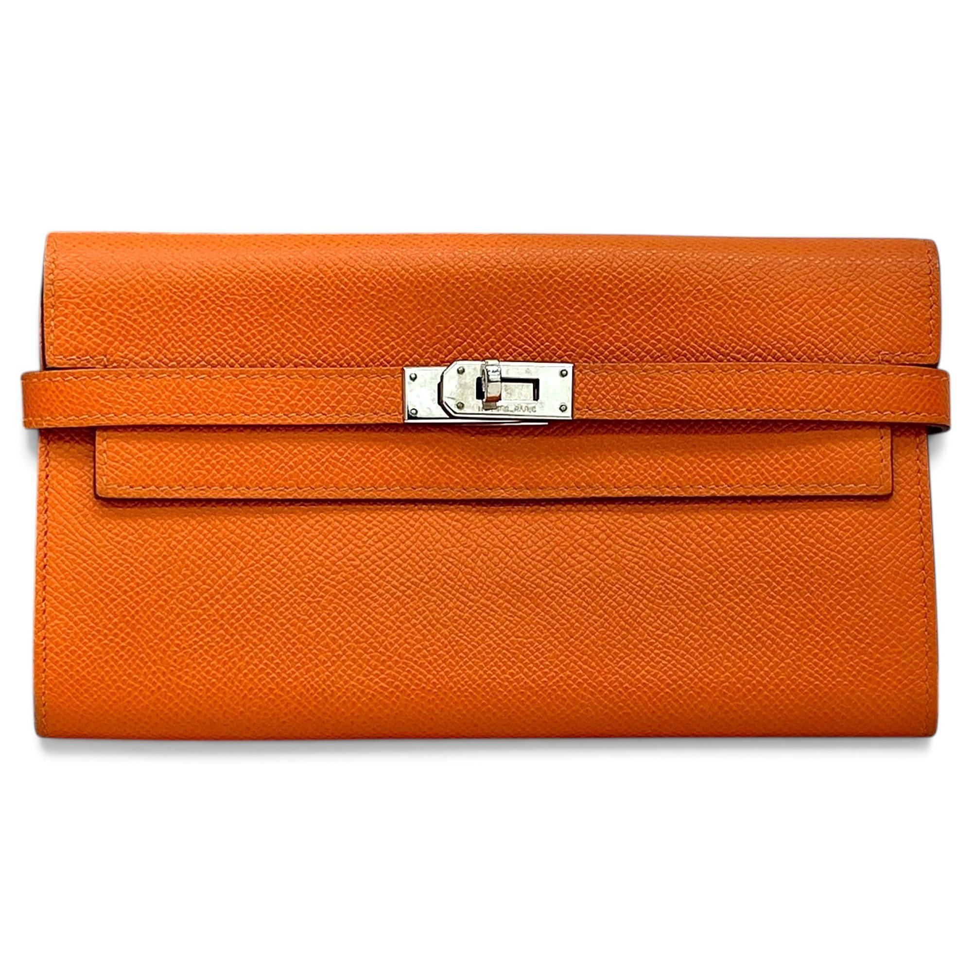 Kelly to go leather clutch bag