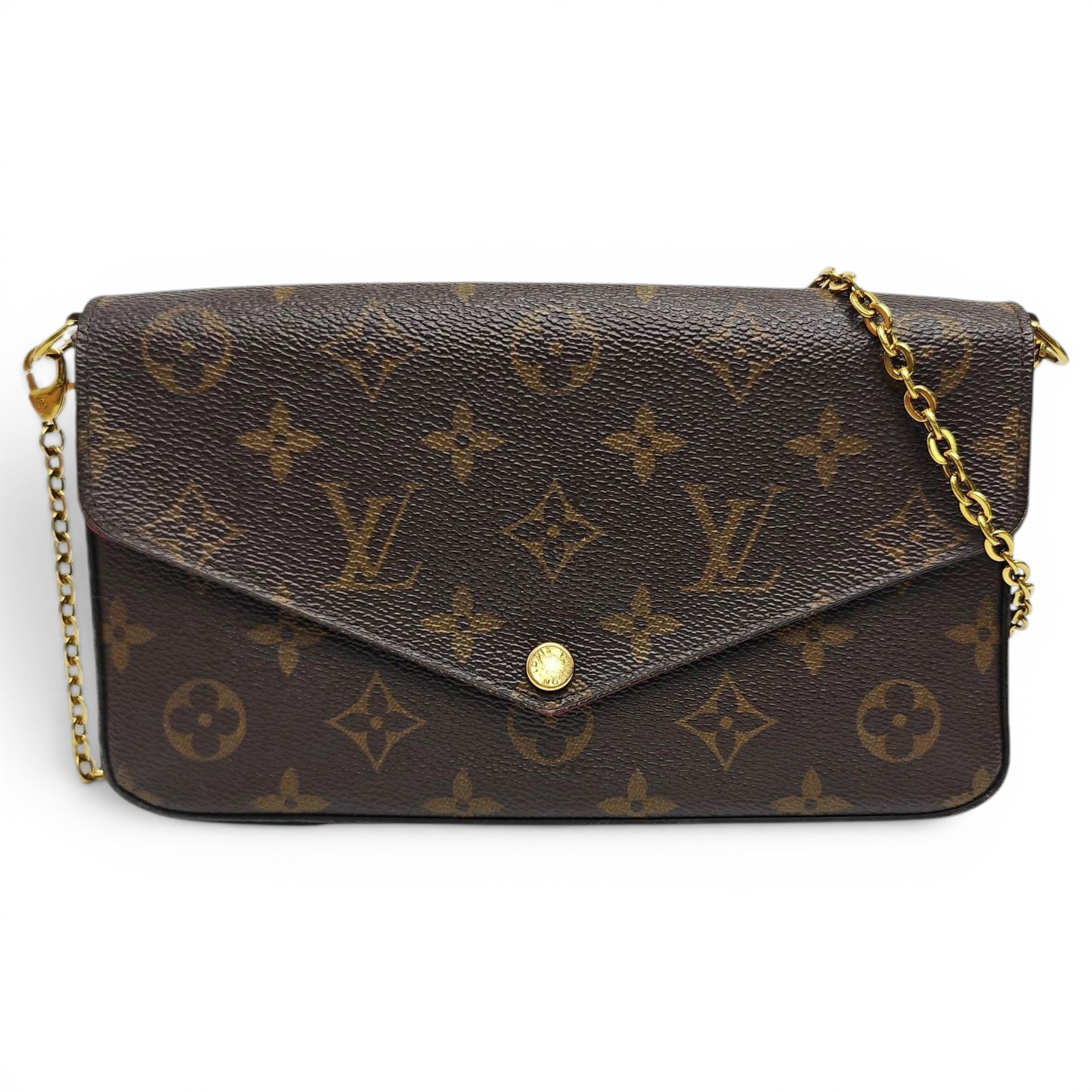 Félicie leather crossbody bag