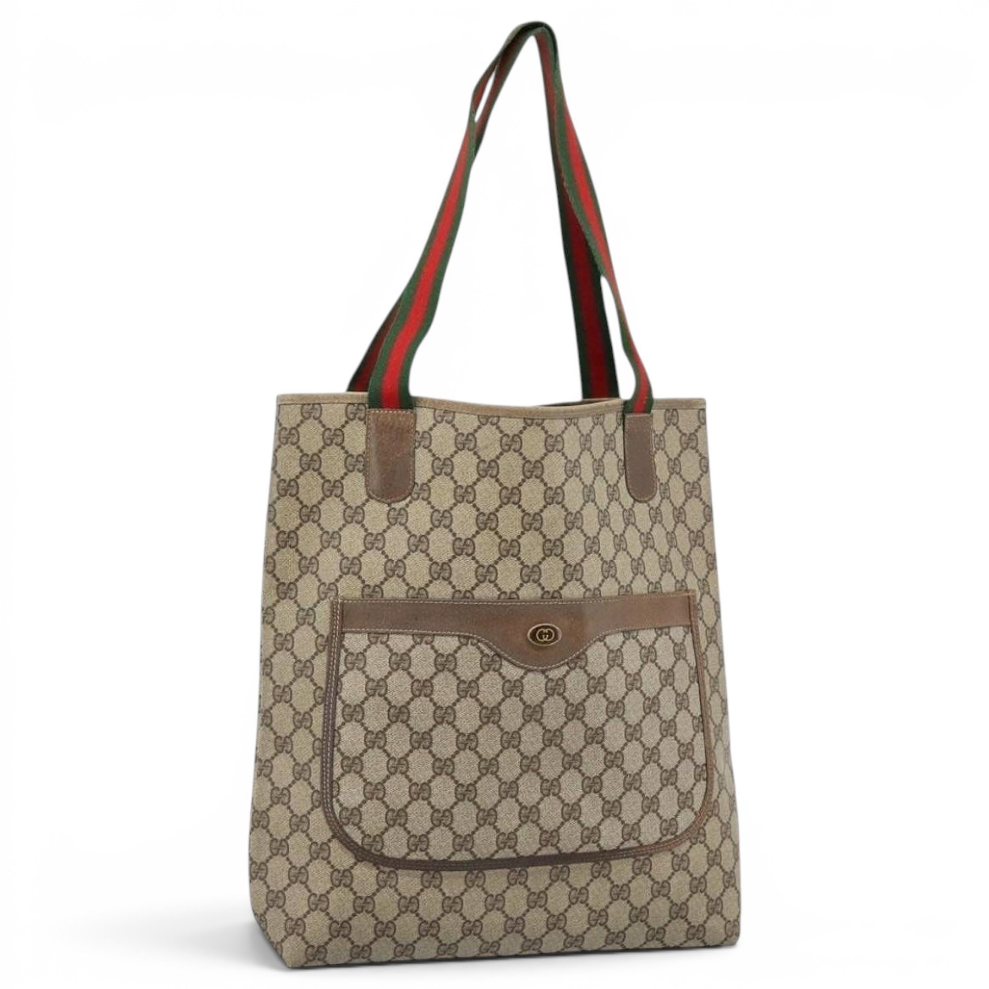 Leather tote