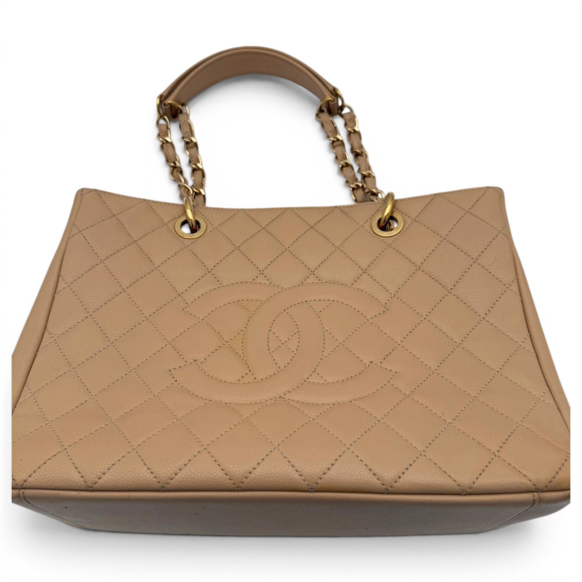 Grand shopping leather tote