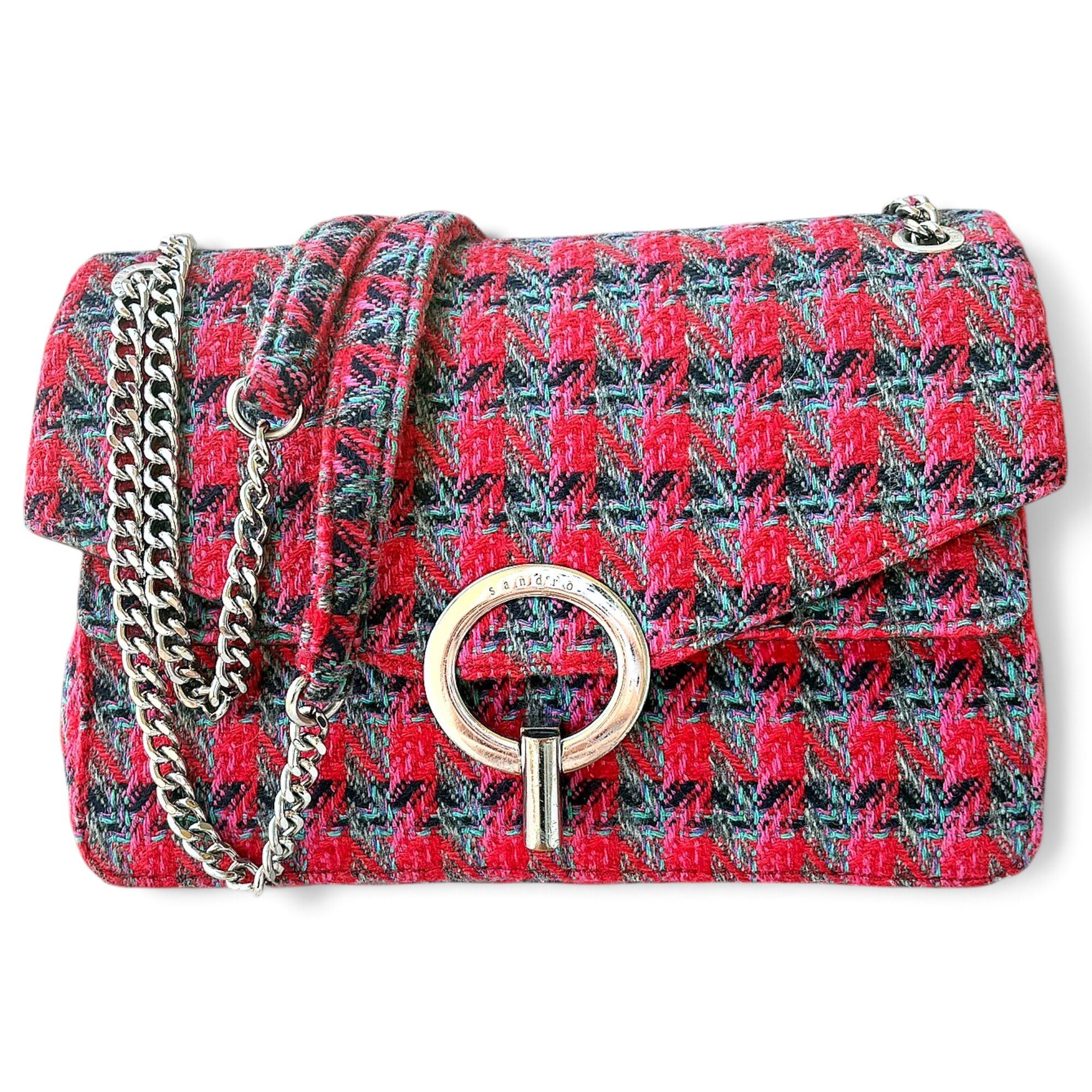 Sandro Tweed handbag