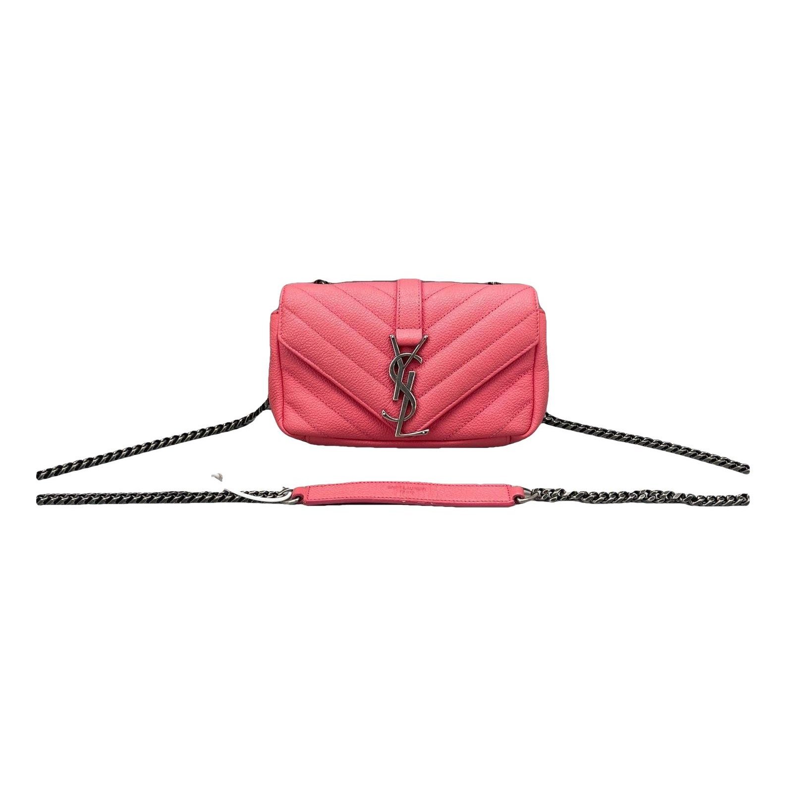 Collége monogramme leather handbag