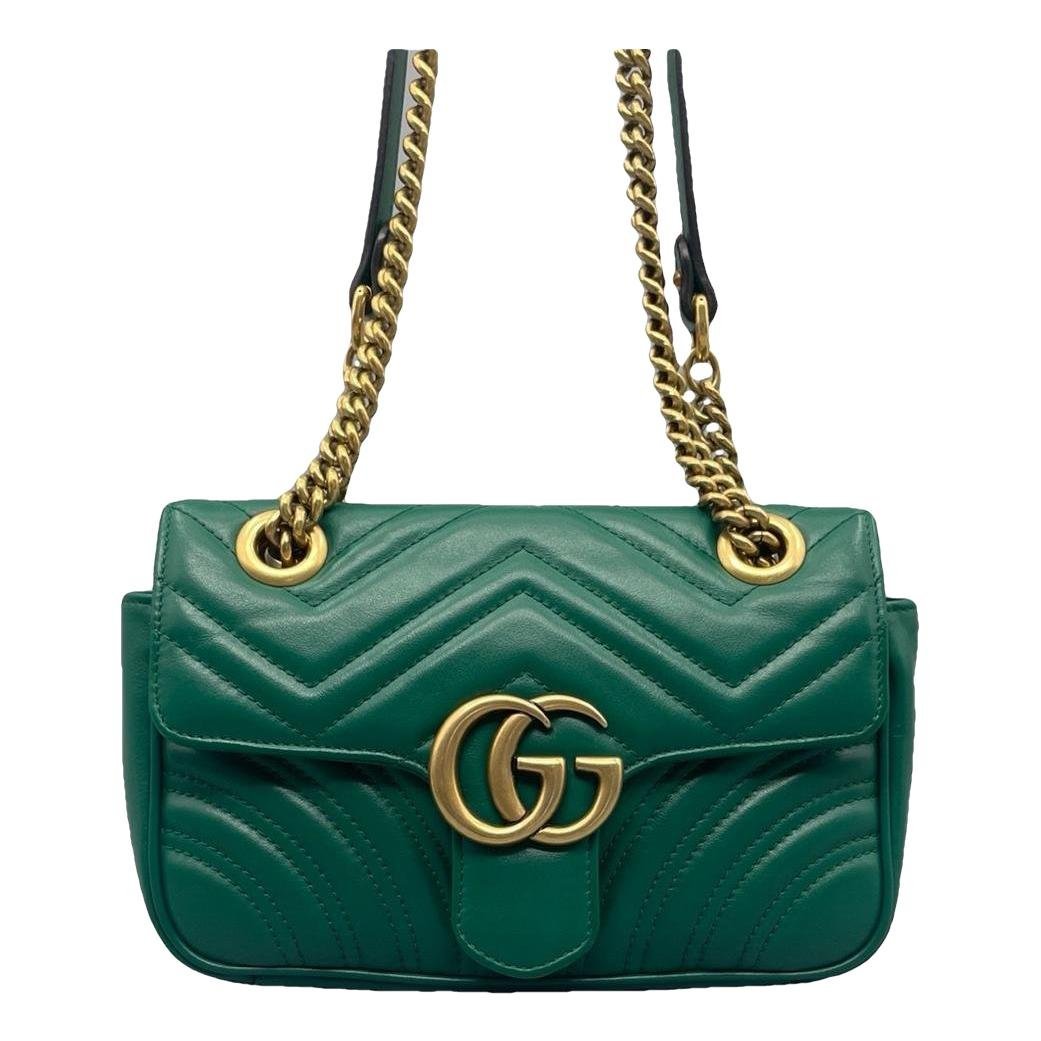 GG Marmont Flap leather handbag