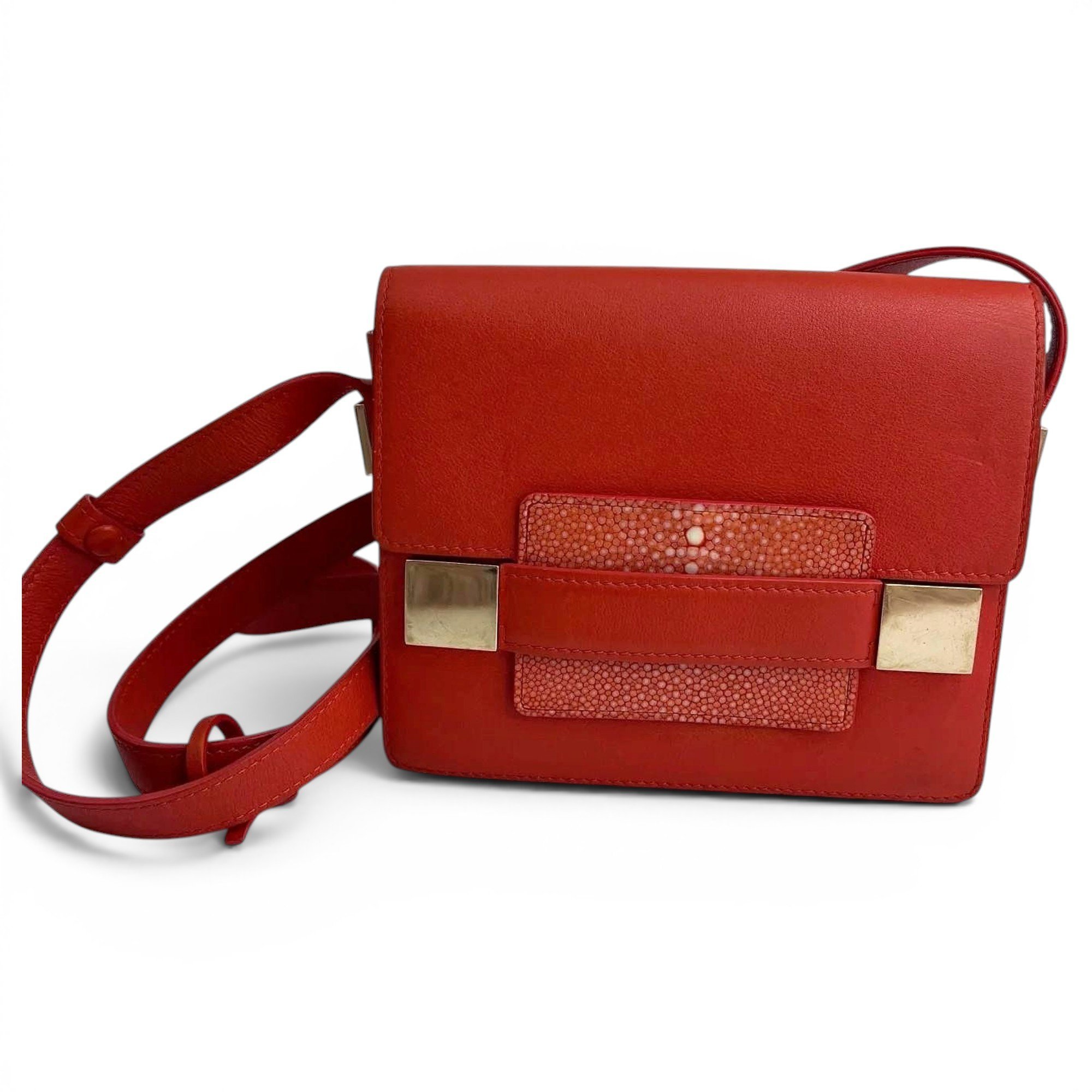 Leather handbag
