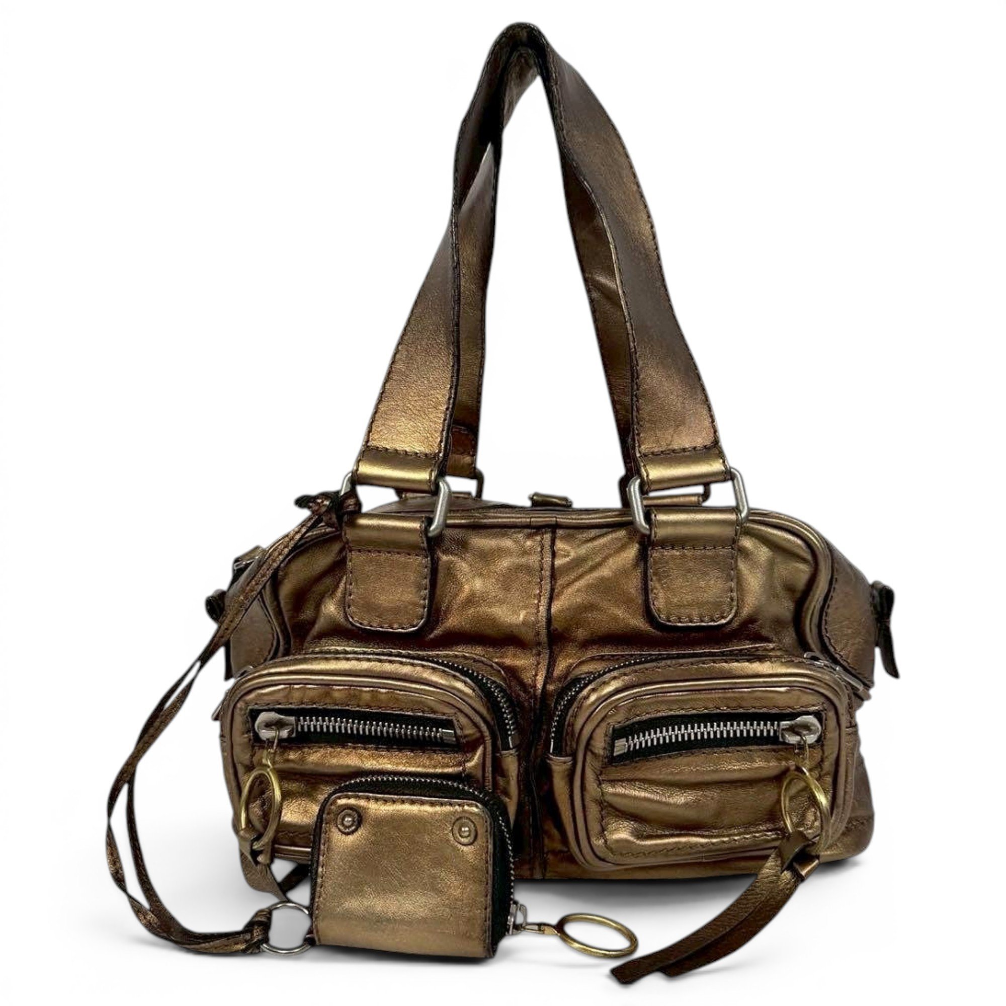 Leather handbag
