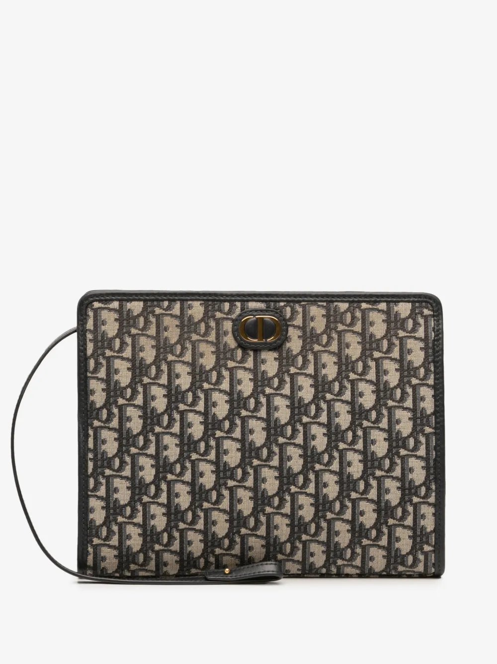 Dior 2023 Oblique Canvas 30 Montaigne Dea Pouch clutch bag