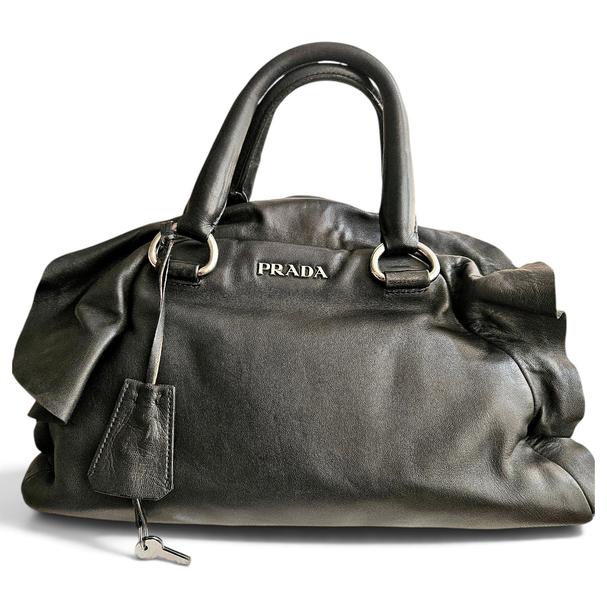 Leather handbag