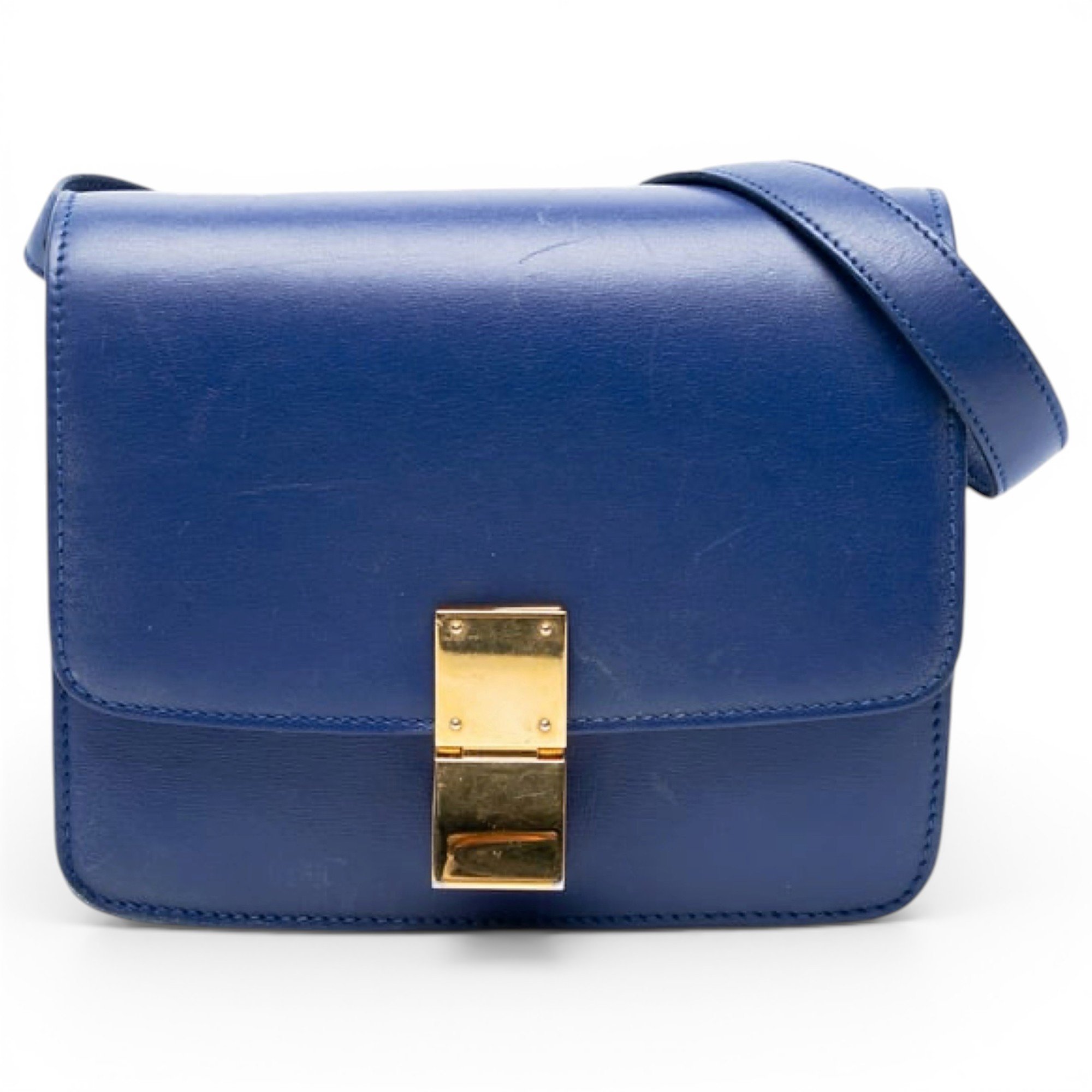 Classic leather handbag