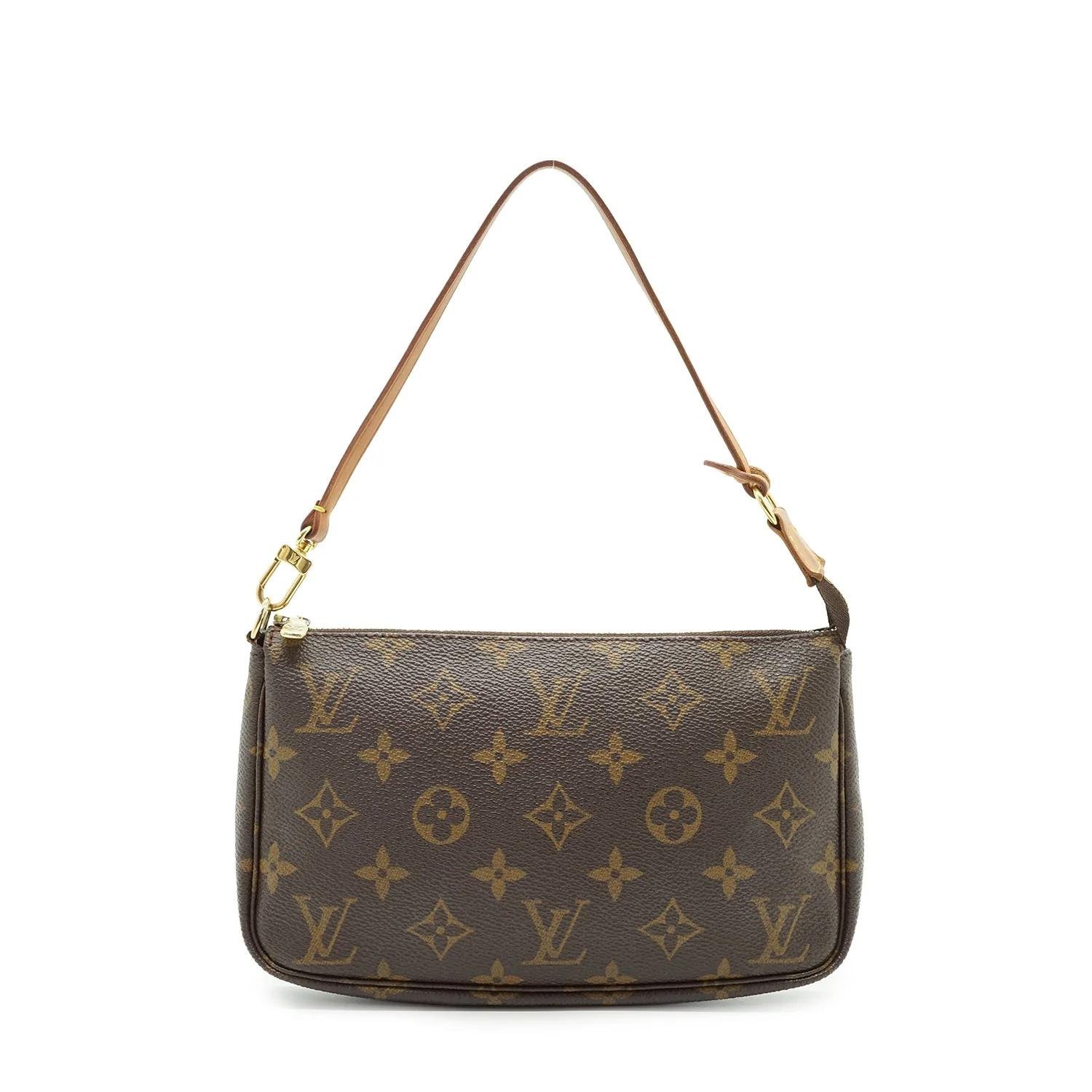 Pochette Accessoire leather handbag