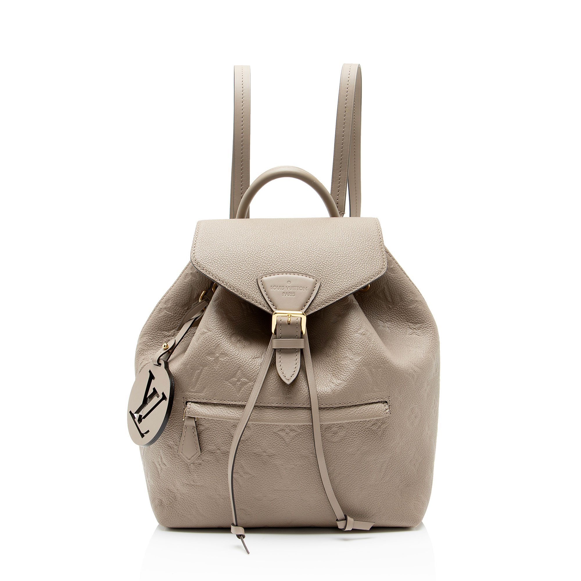 Leather backpack