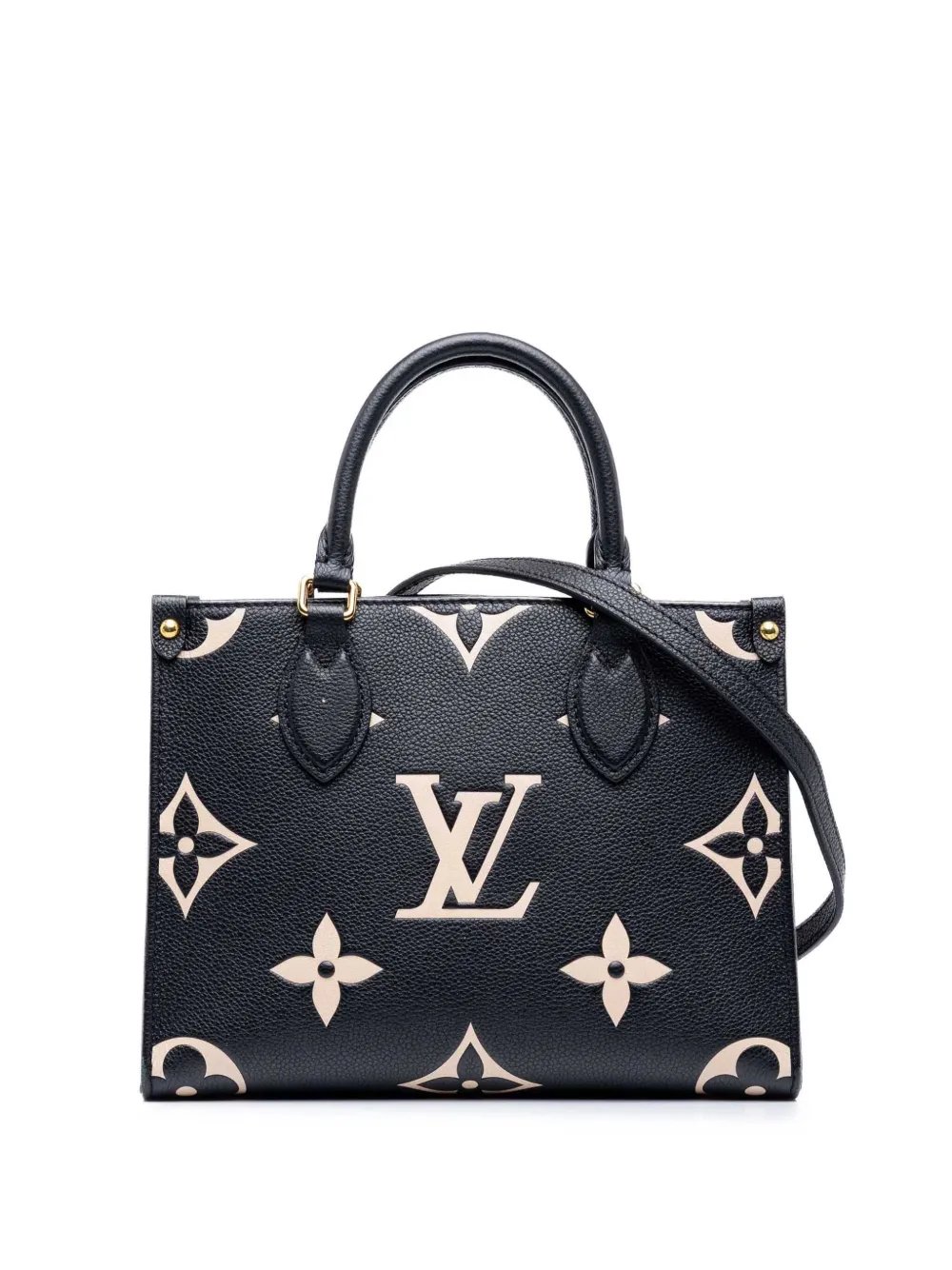 2021 Bicolor Monogram Empreinte Giant Onthego PM satchel