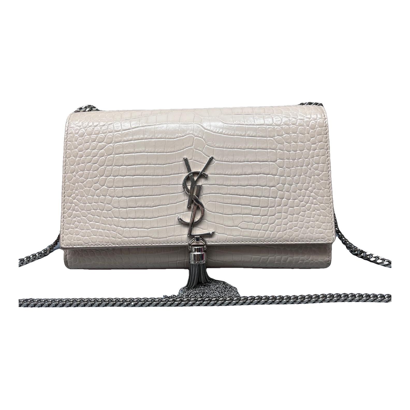 Pompom Kate leather handbag