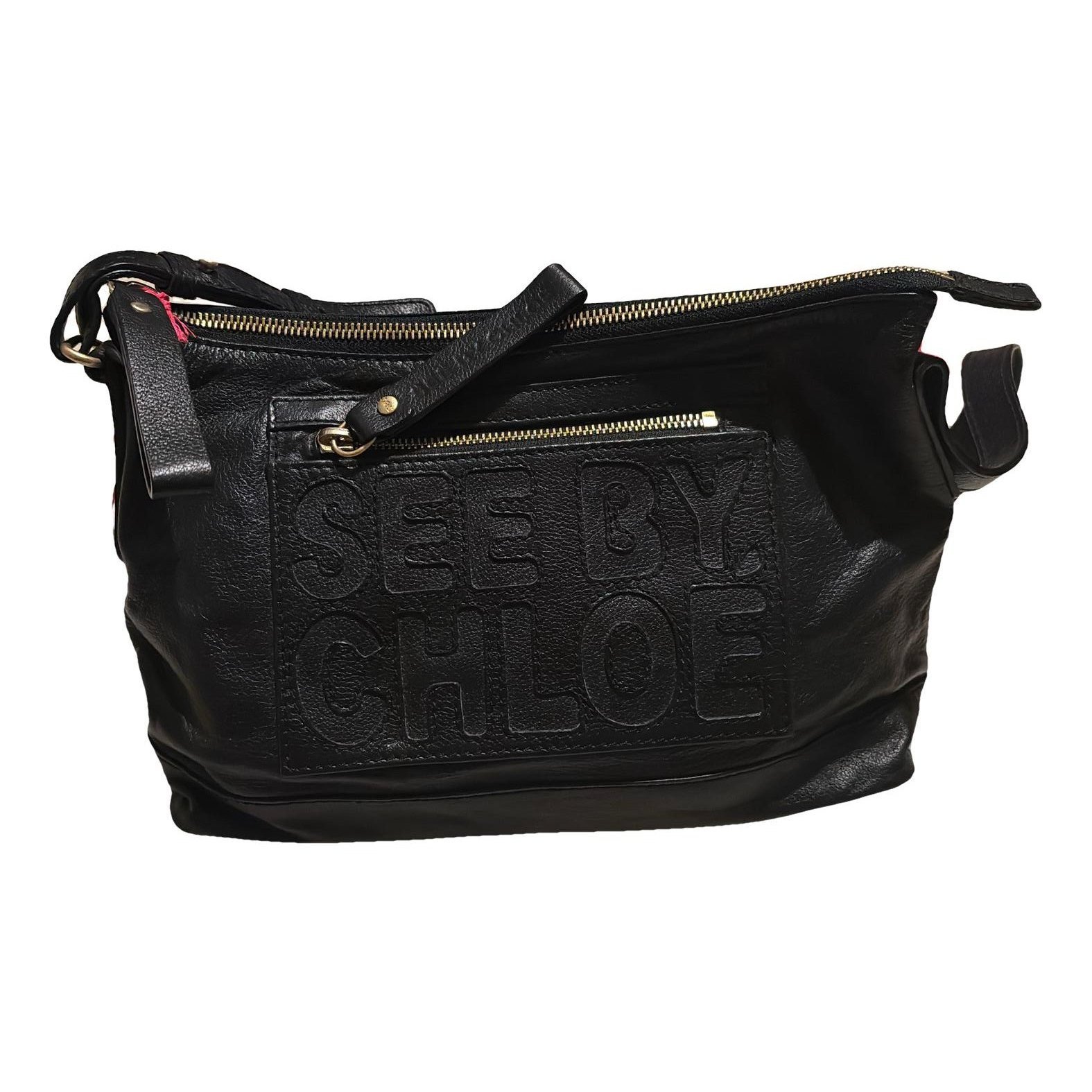 Leather crossbody bag