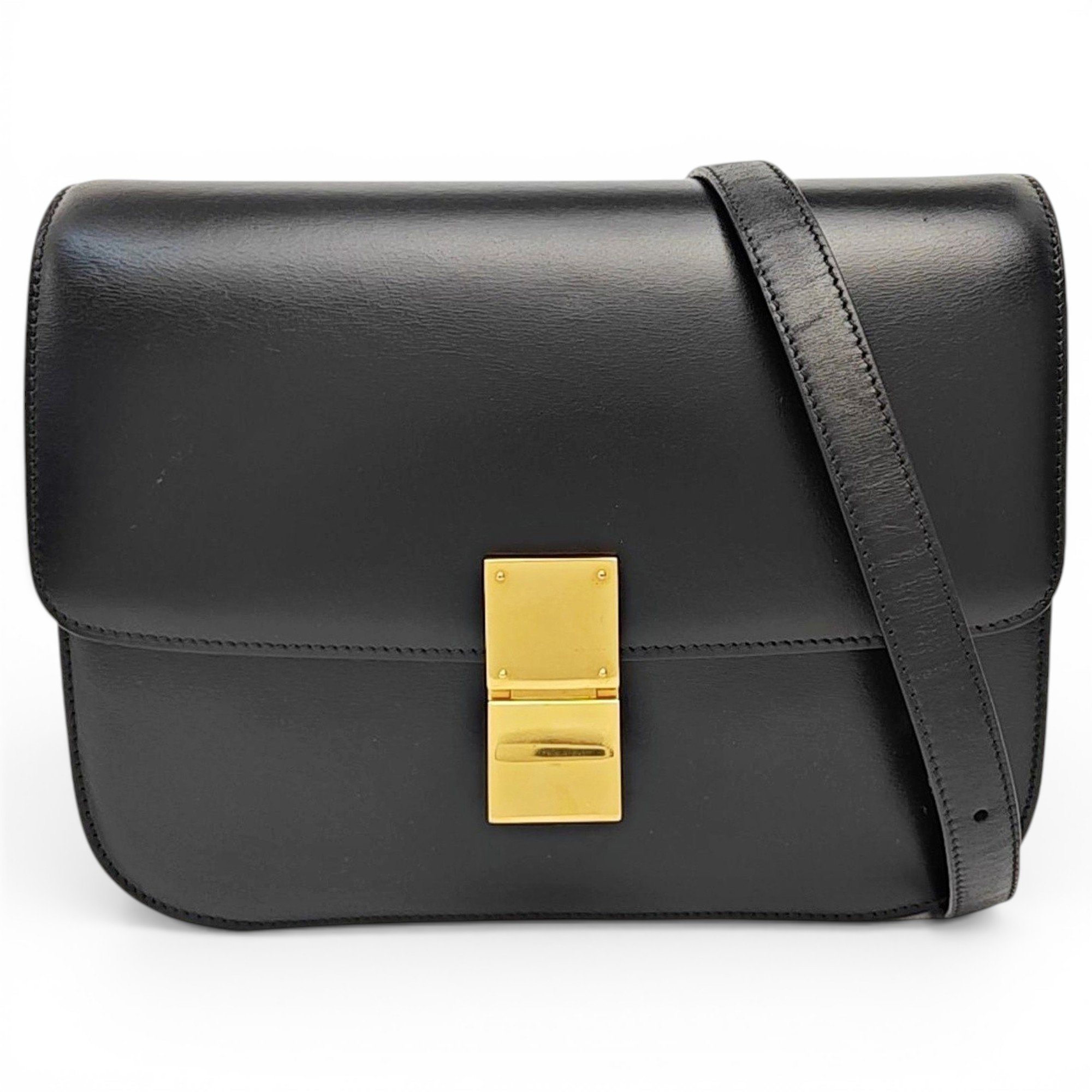 Leather handbag