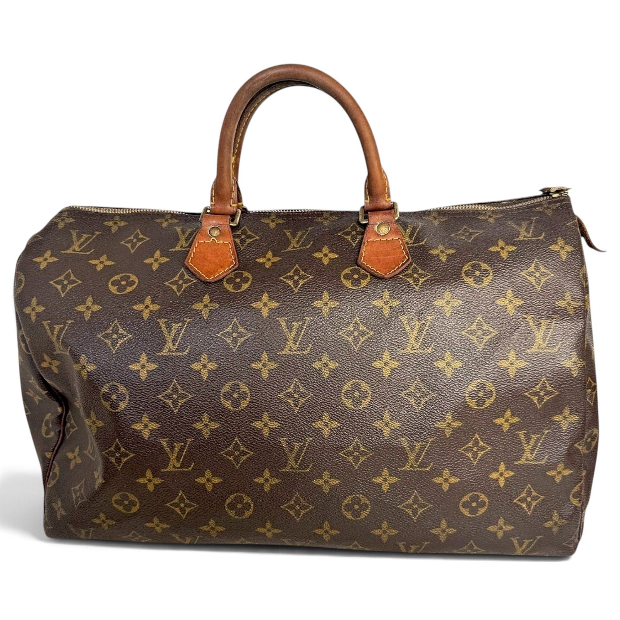 Louis Vuitton Speedy cloth handbag