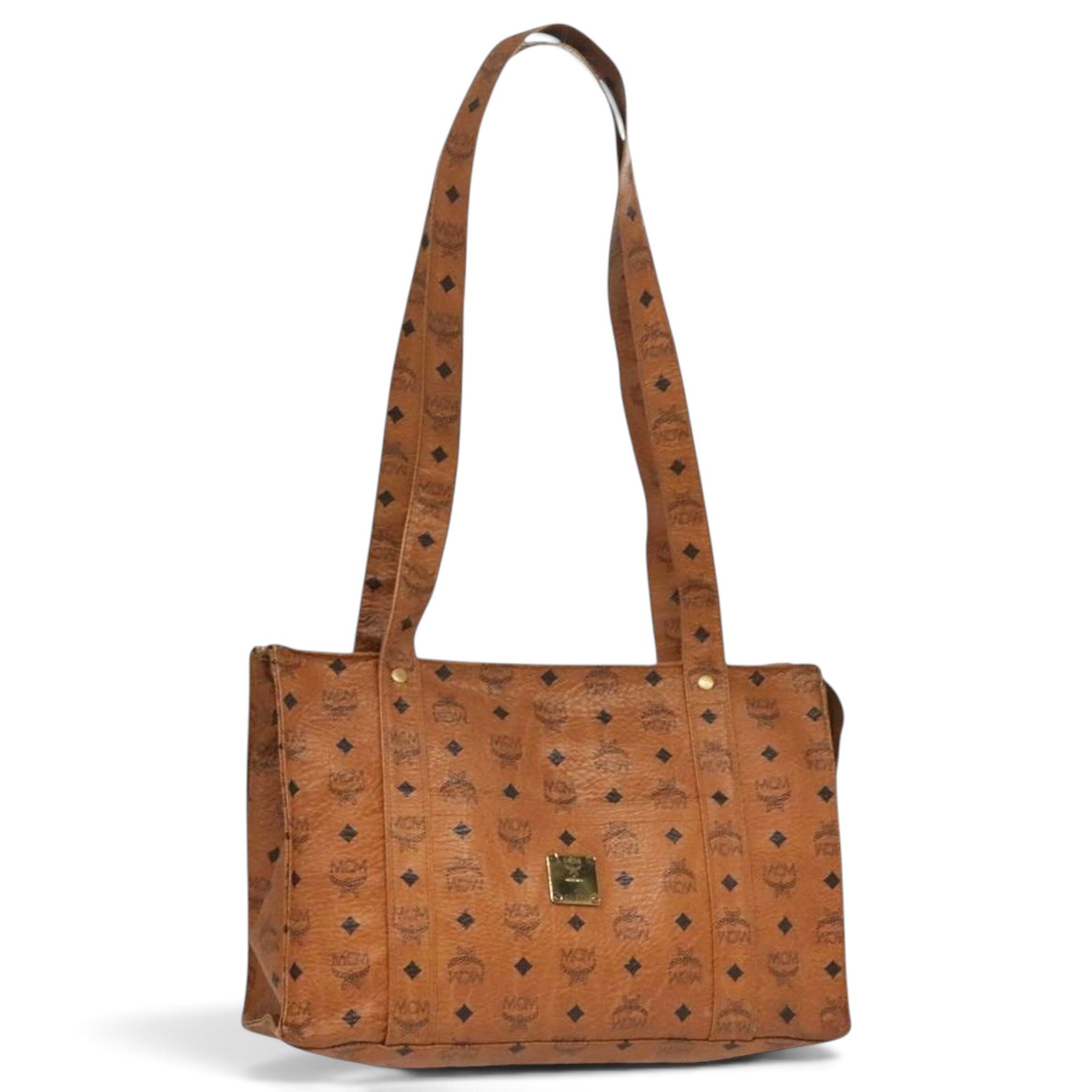 Leather tote