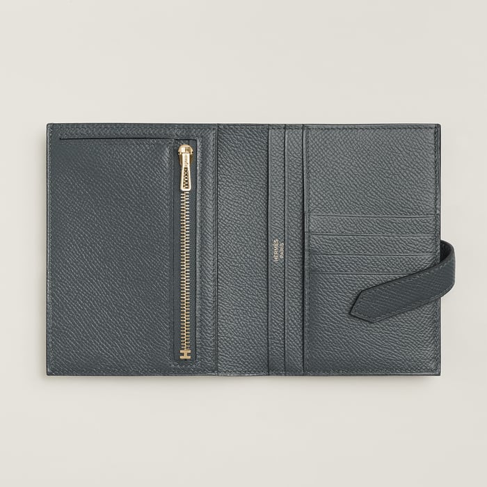 Gris Misty Bearn Compact Wallet