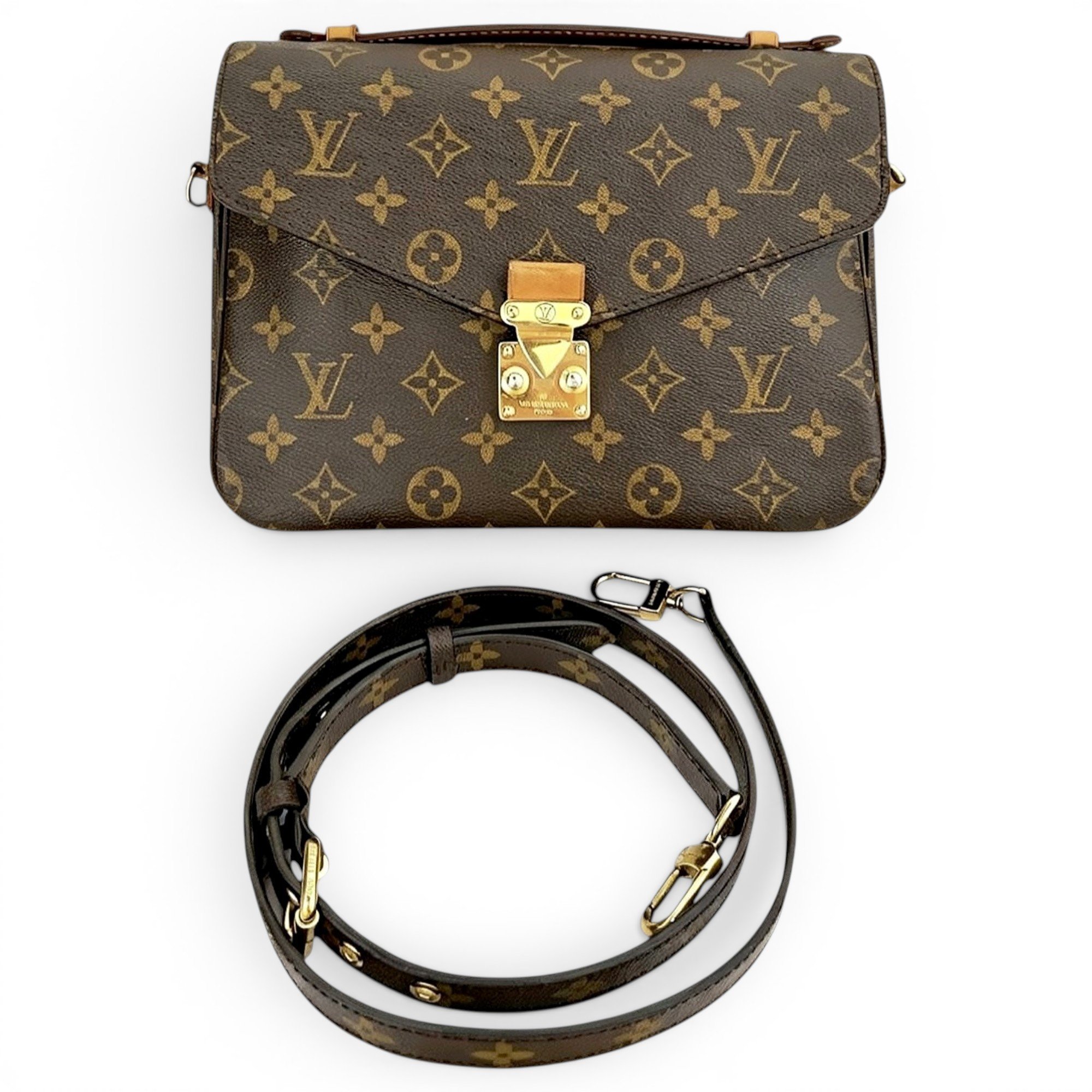 Metis leather handbag