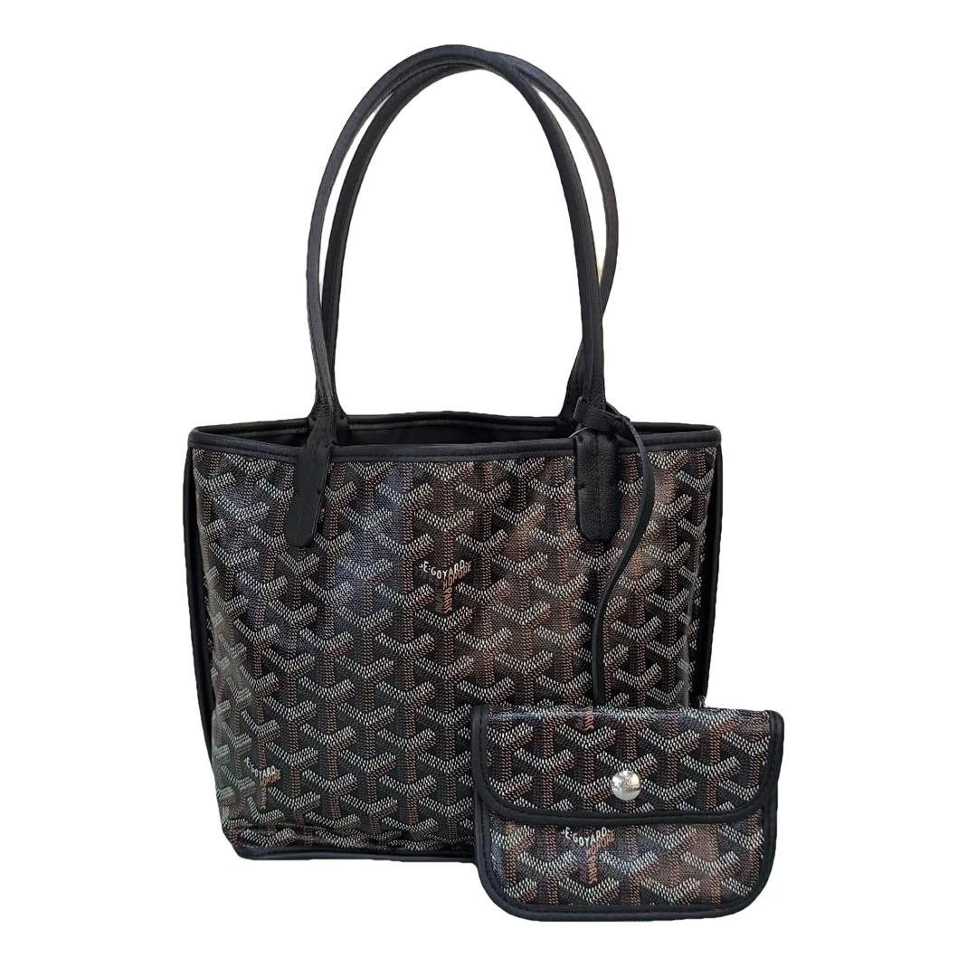 Goyard Anjou leather handbag