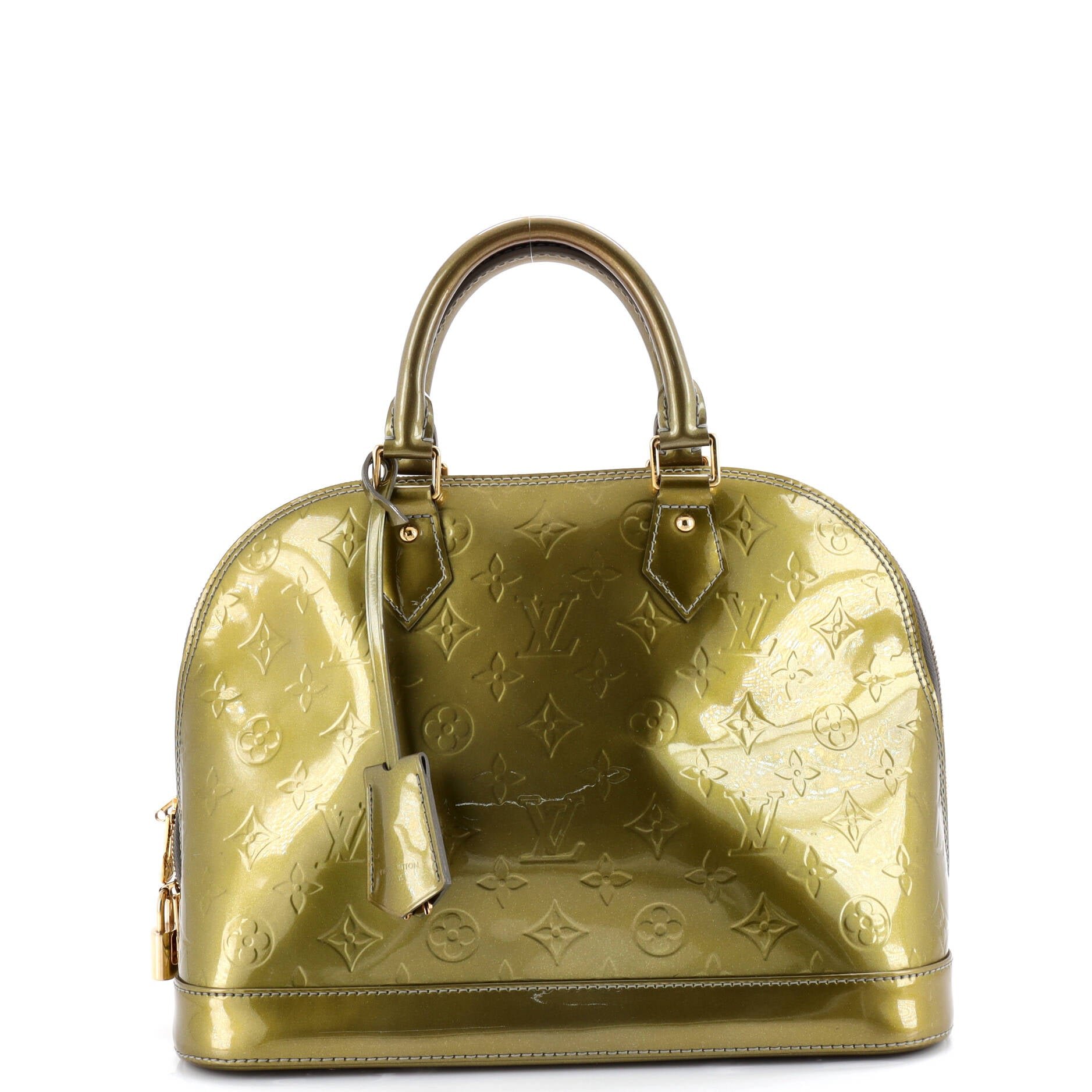 Louis Vuitton Alma Handbag Monogram Vernis PM