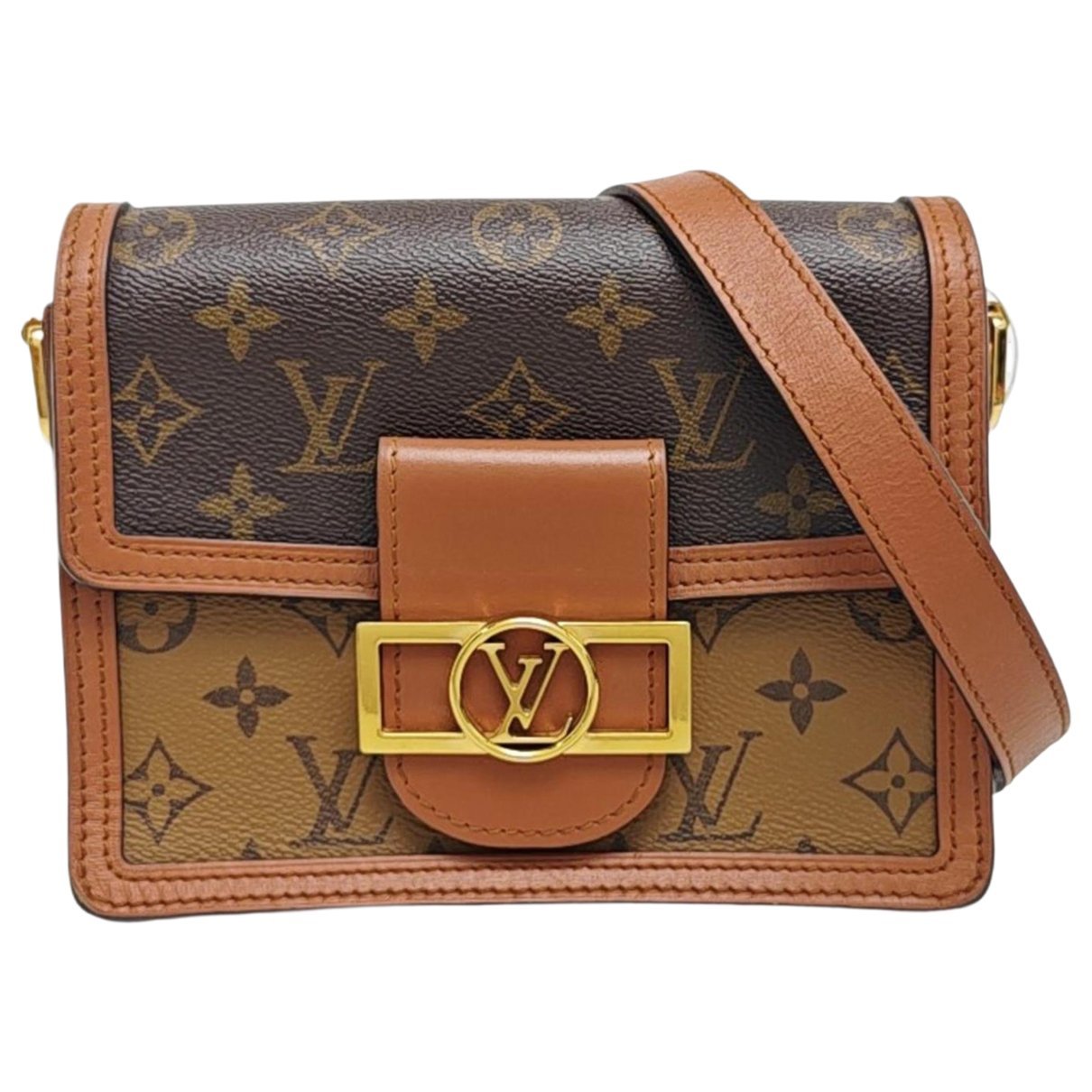 Dauphine leather mini bag