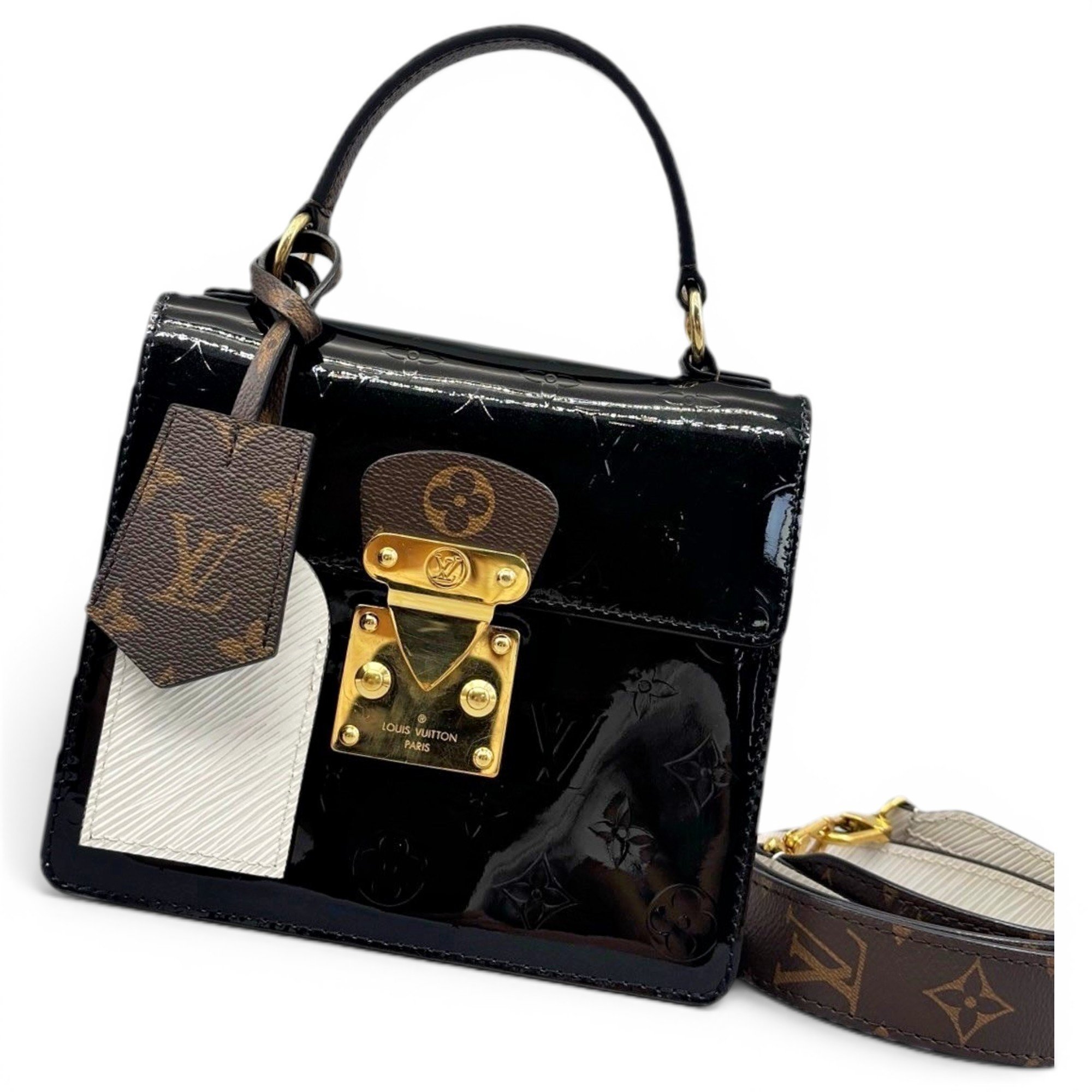 Spring street leather handbag