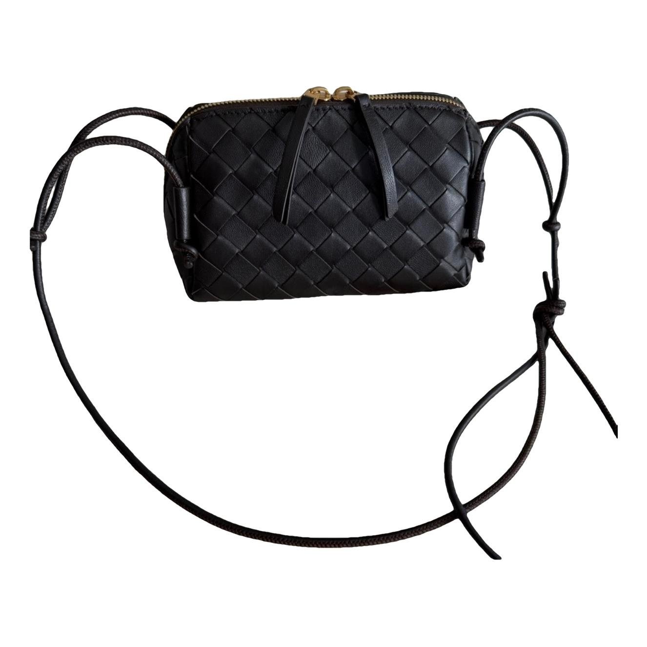 Pouch leather crossbody bag