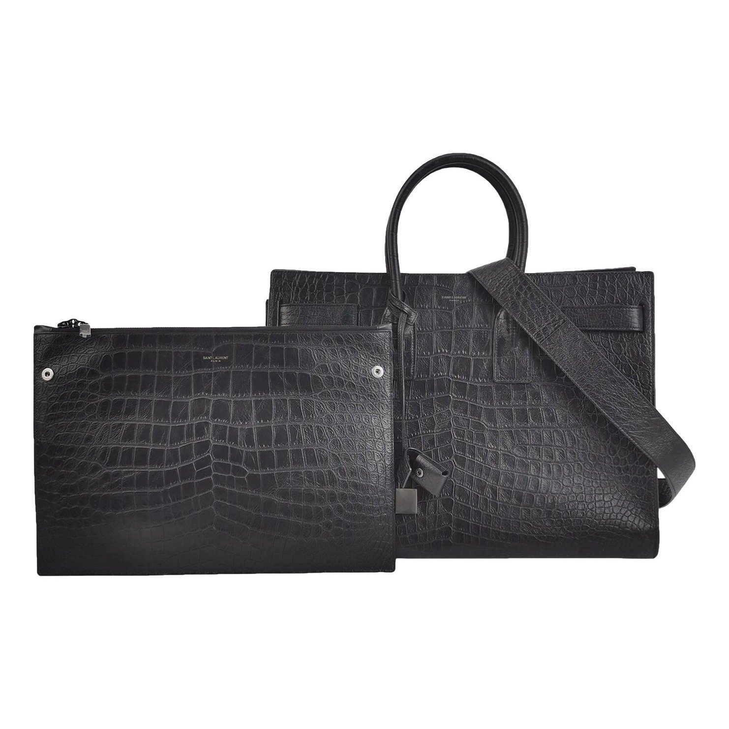 Sac de Jour leather tote