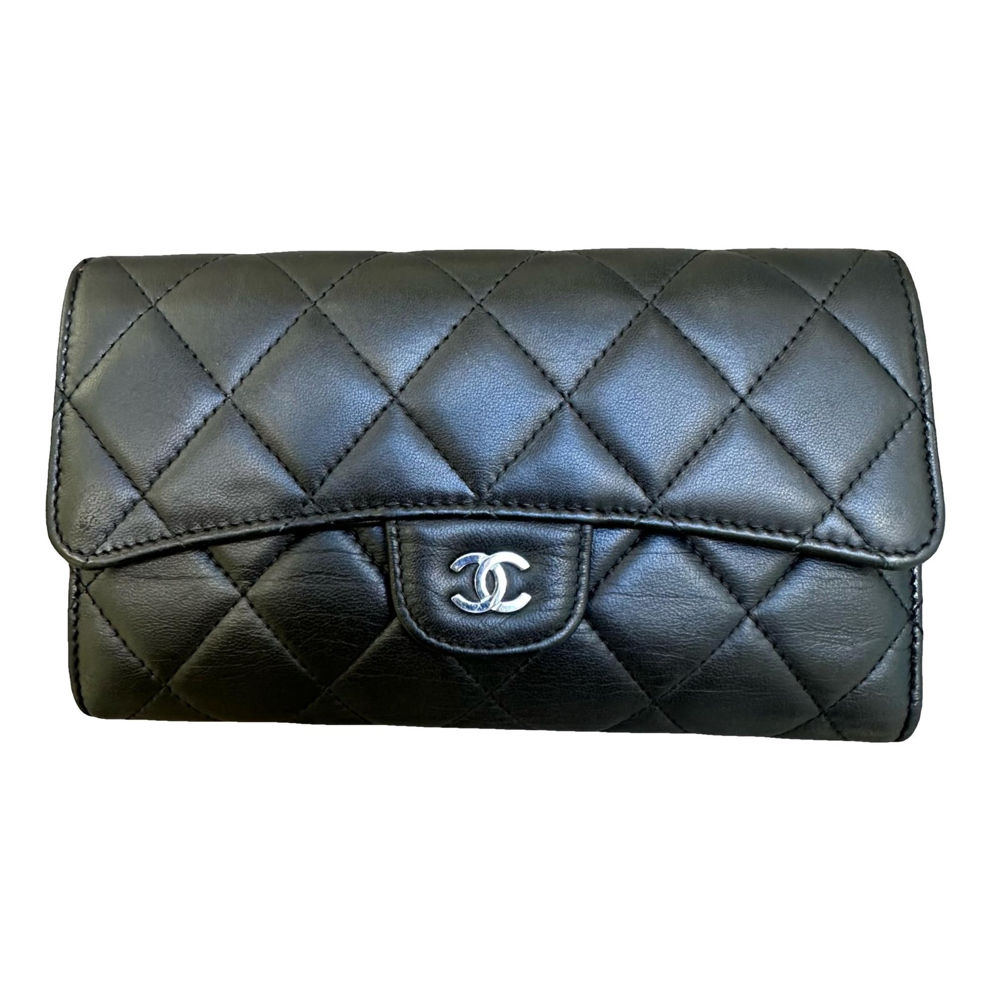 Wallet On Chain Timeless/Classique leather handbag