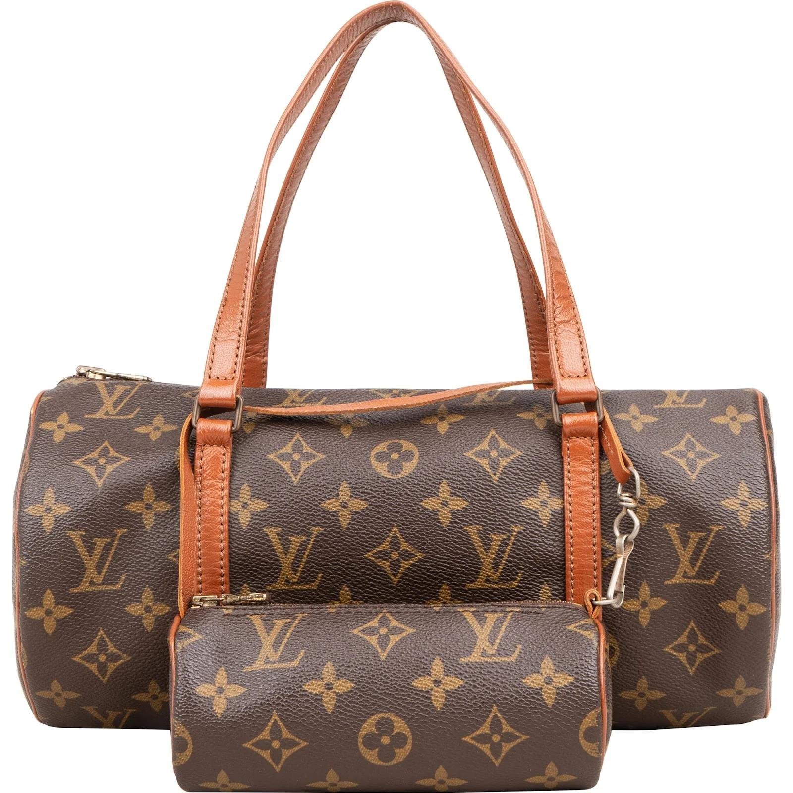Papillon leather handbag