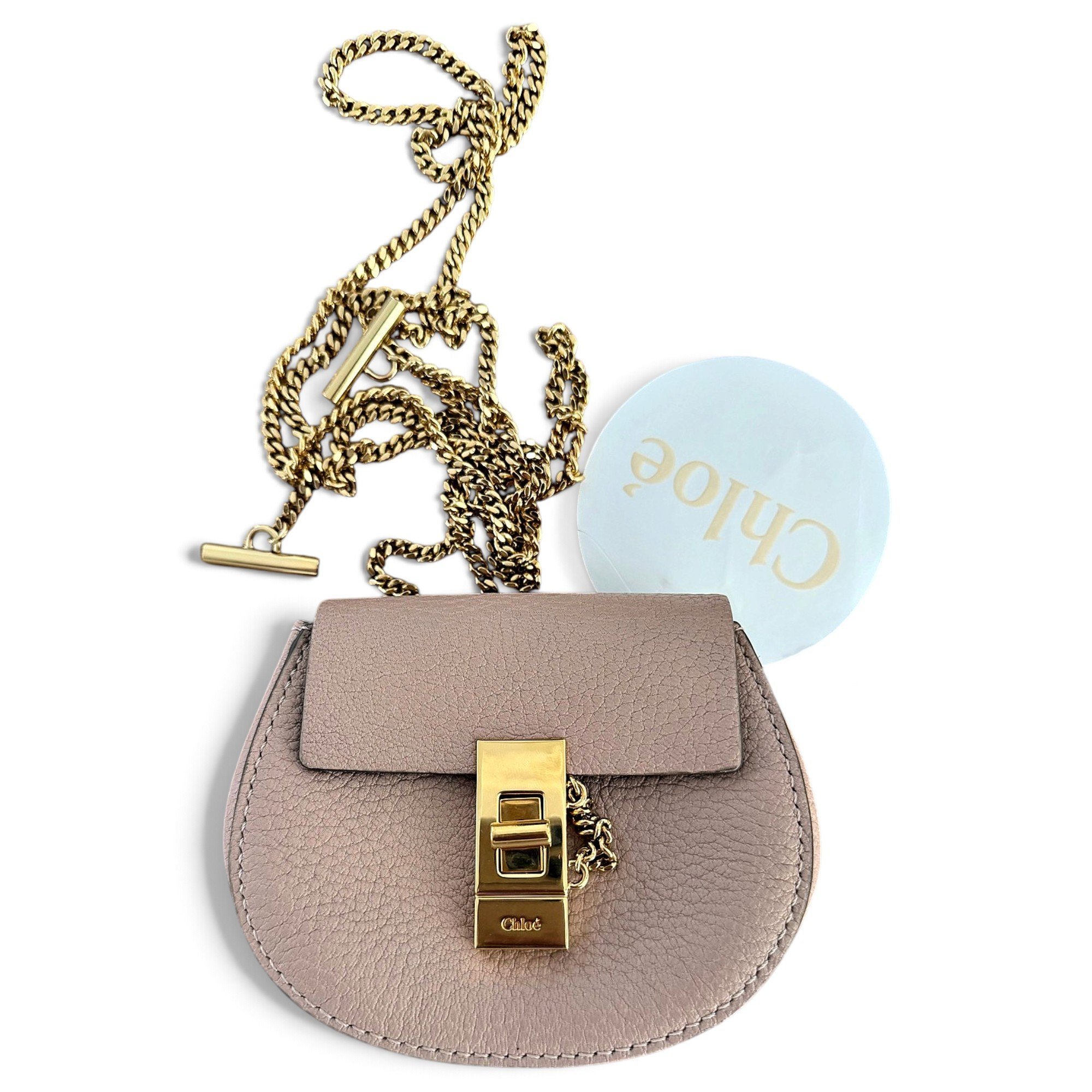 Drew leather mini bag