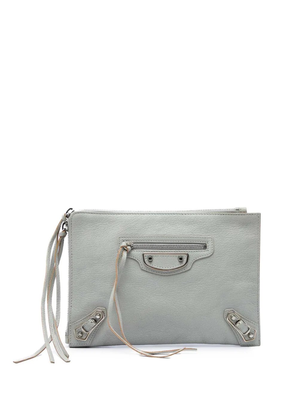 2016 Goatskin Motocross Classic Metallic Edge clutch bag