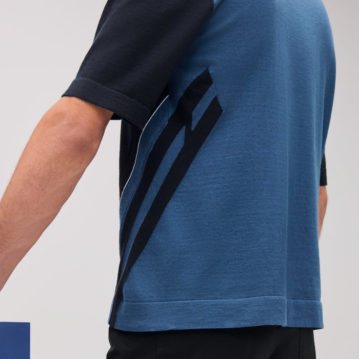 마린 “coutures Inversees Sport” 폴로 셔츠