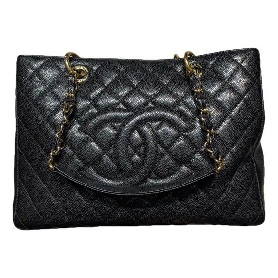 Grand shopping leather handbag