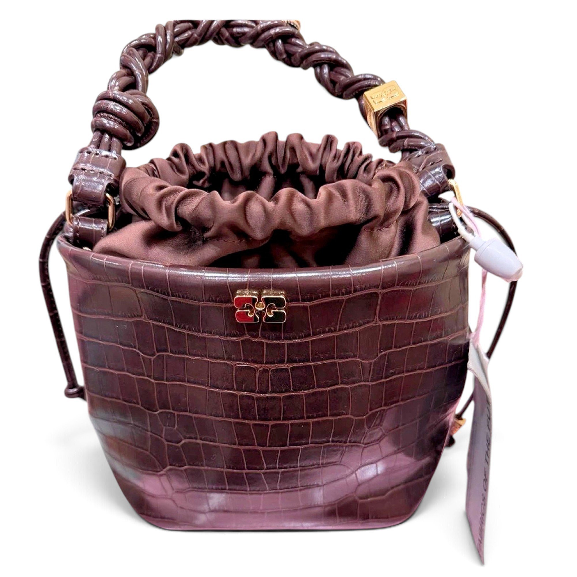 Bou Bucket leather bag