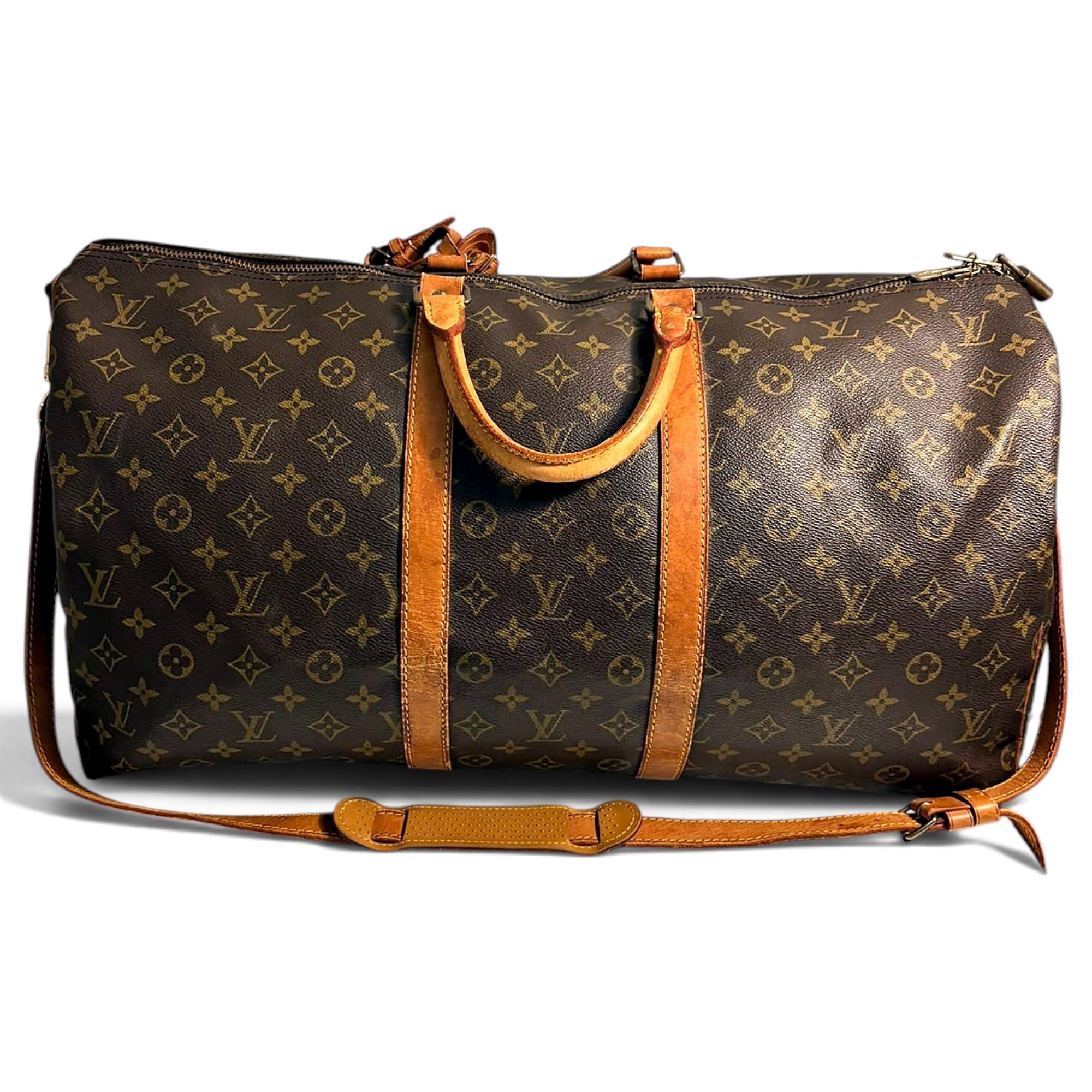 Keepall leather 48h bag