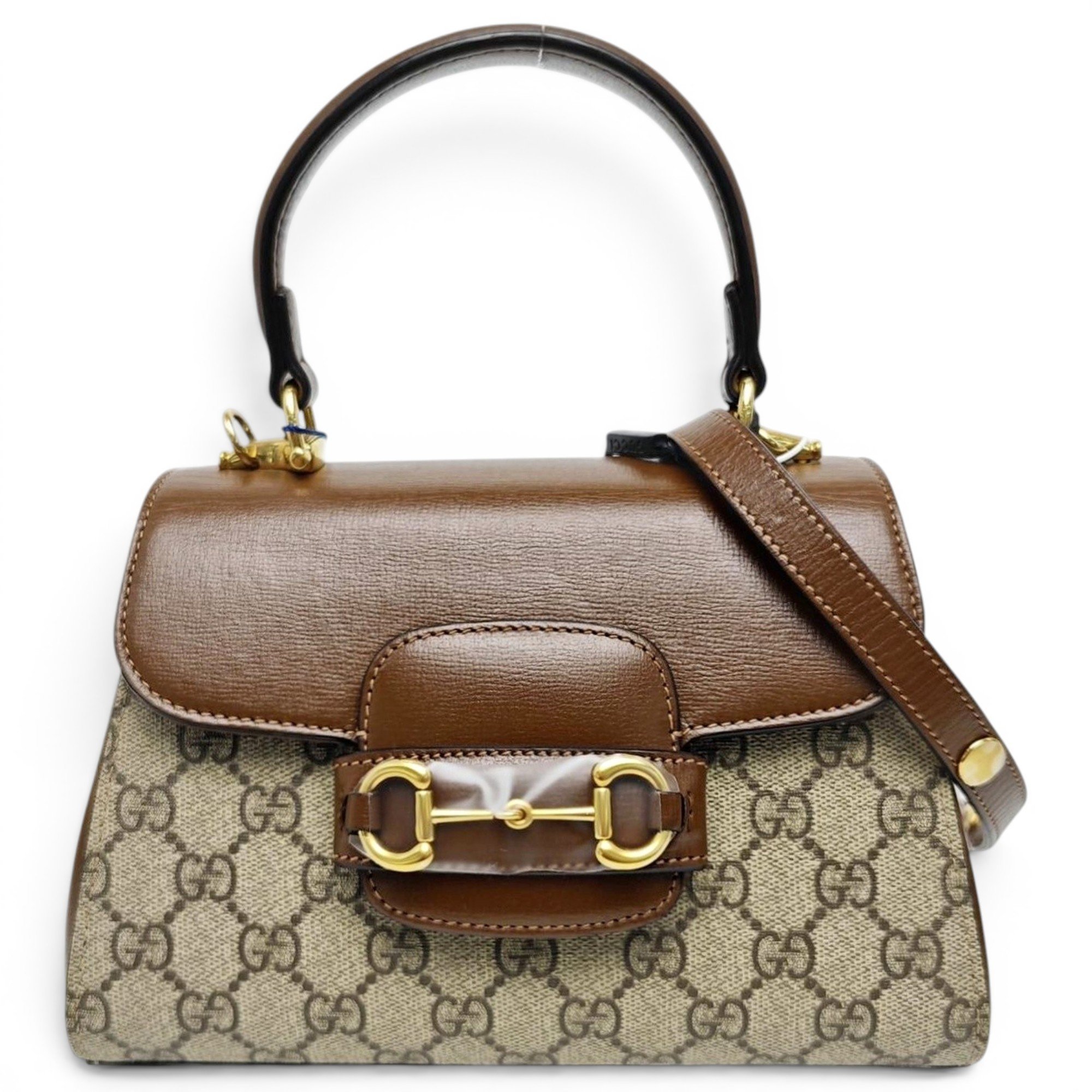 Handle Horsebit 1955 leather handbag