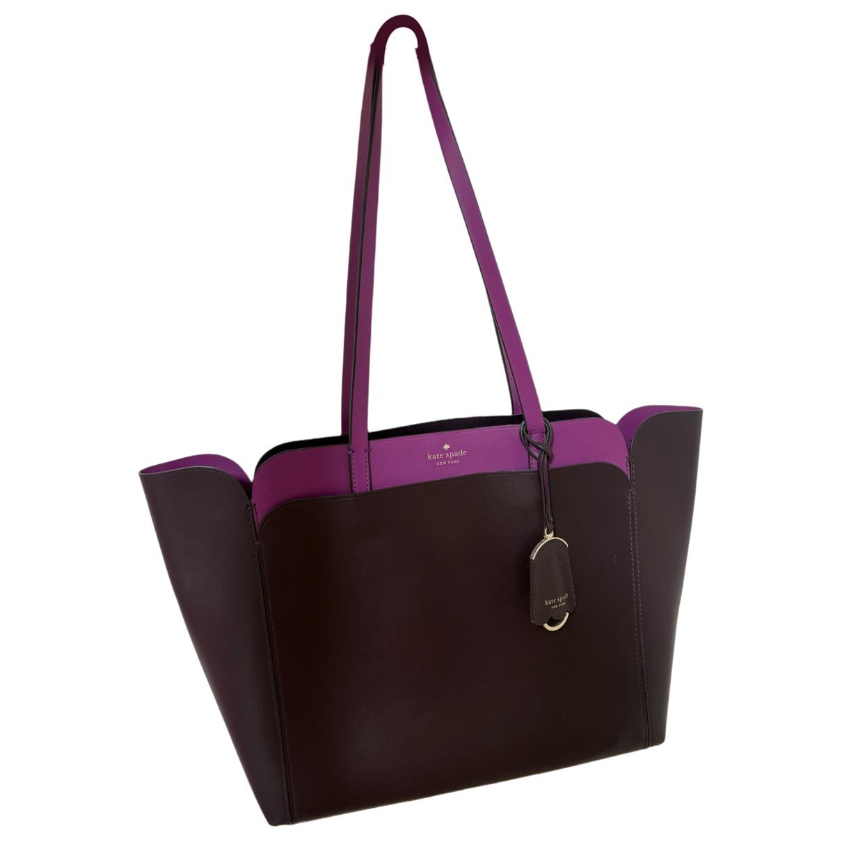 Leather tote