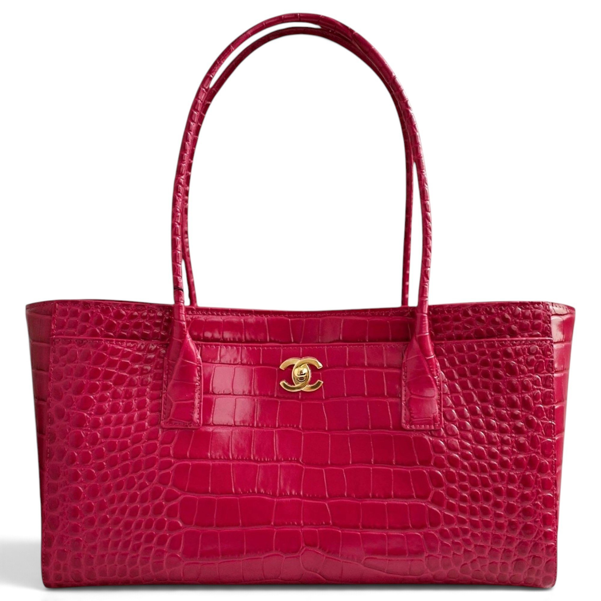 Leather tote