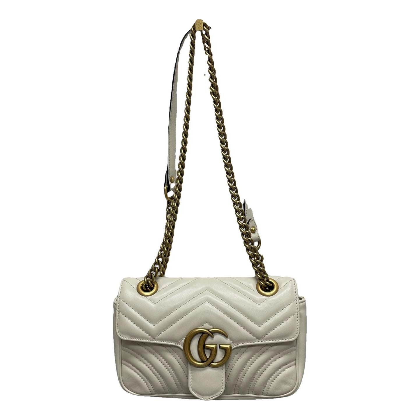 GG Marmont Flap leather handbag