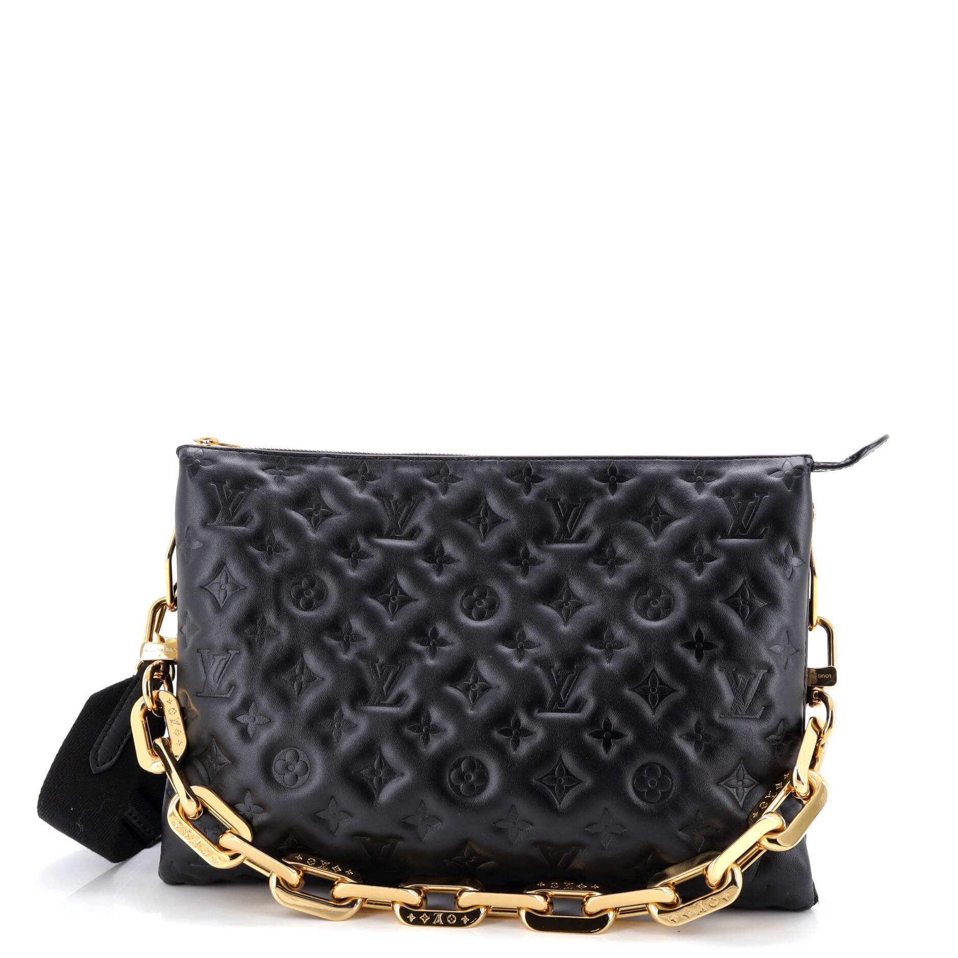 Louis Vuitton Coussin Bag Monogram Embossed Lambskin MM