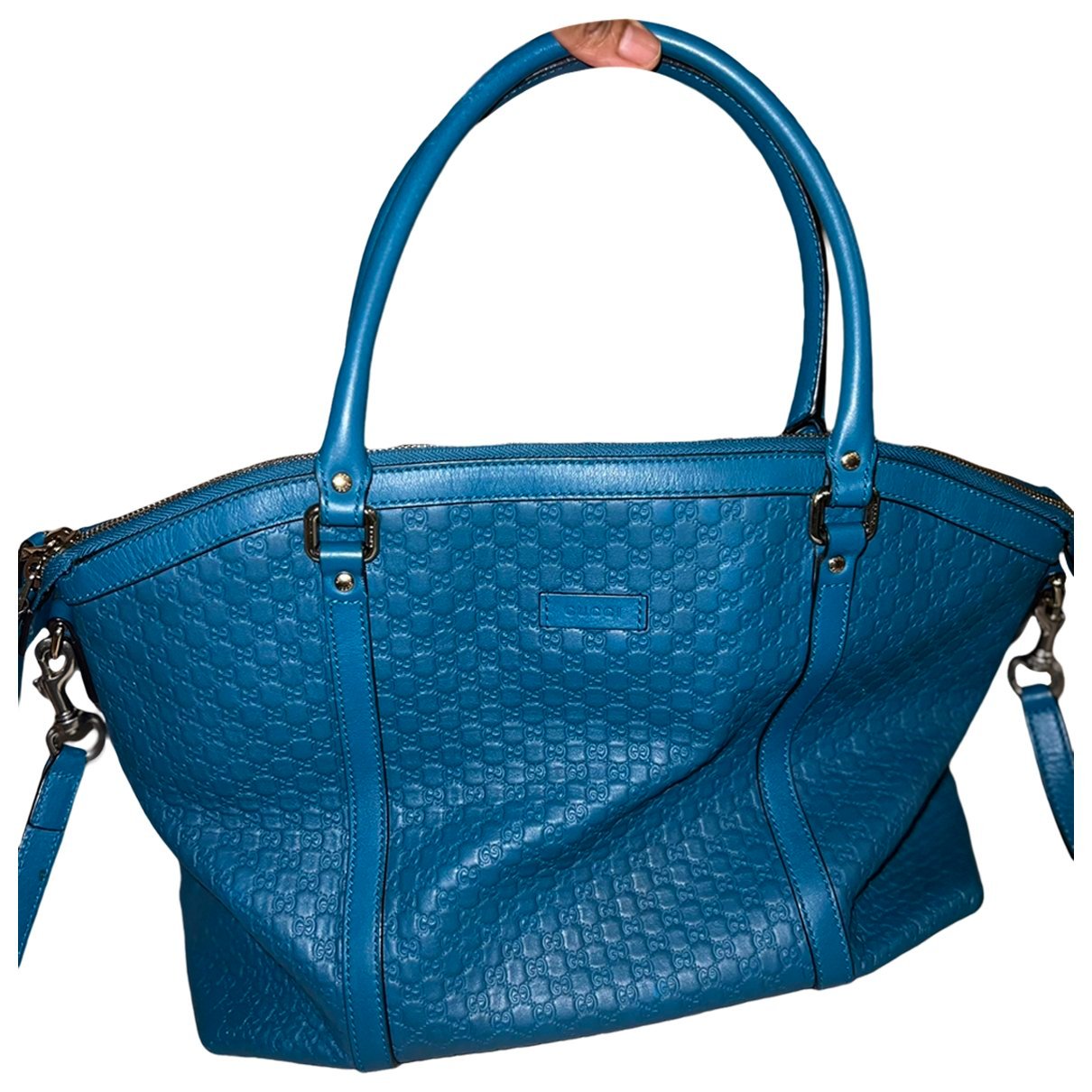 Leather crossbody bag
