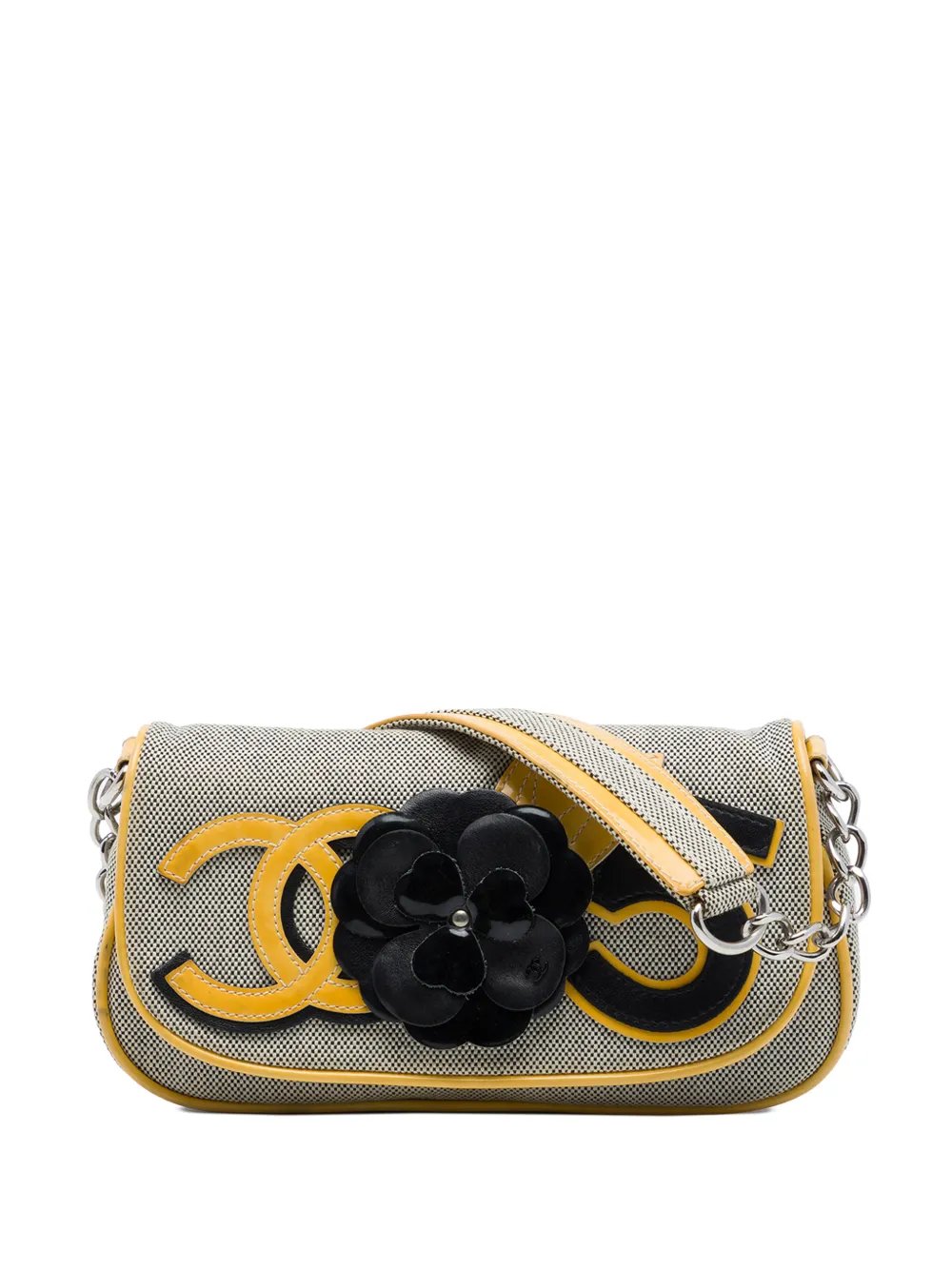2005-2026 Canvas CC Camellia No. 5 shoulder bag