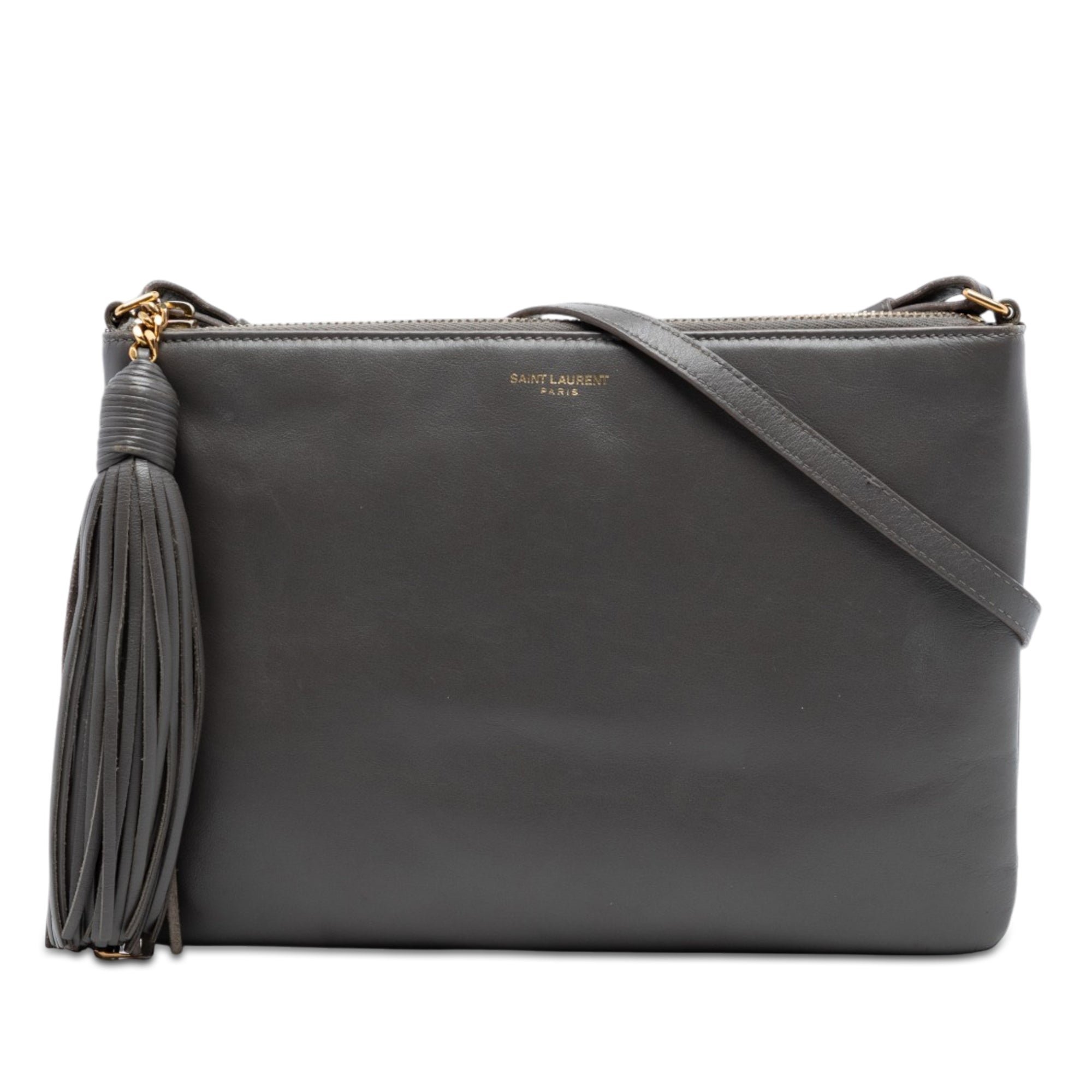 Leather crossbody bag