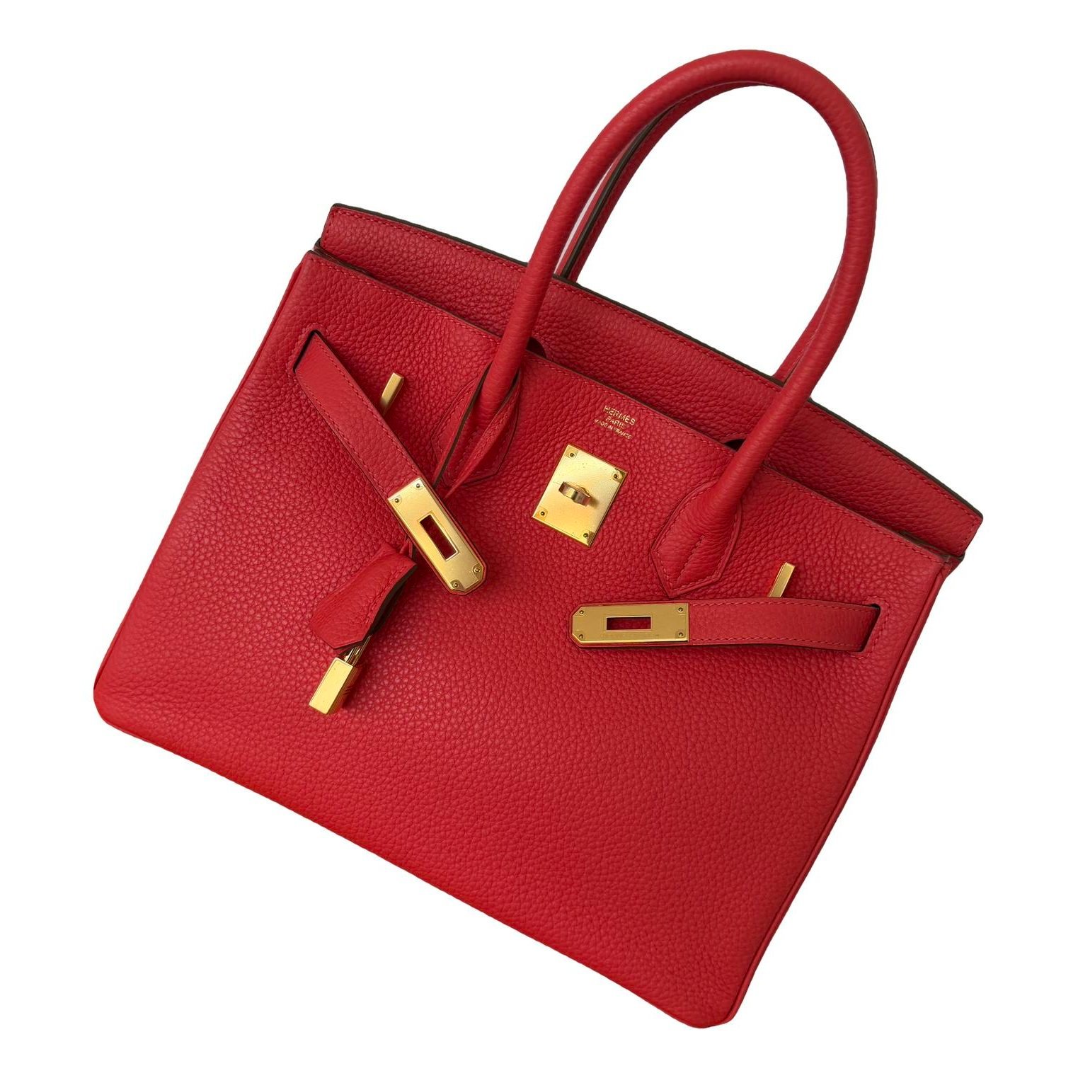 Hermes Birkin 30 Handbag Togo Leather 2014