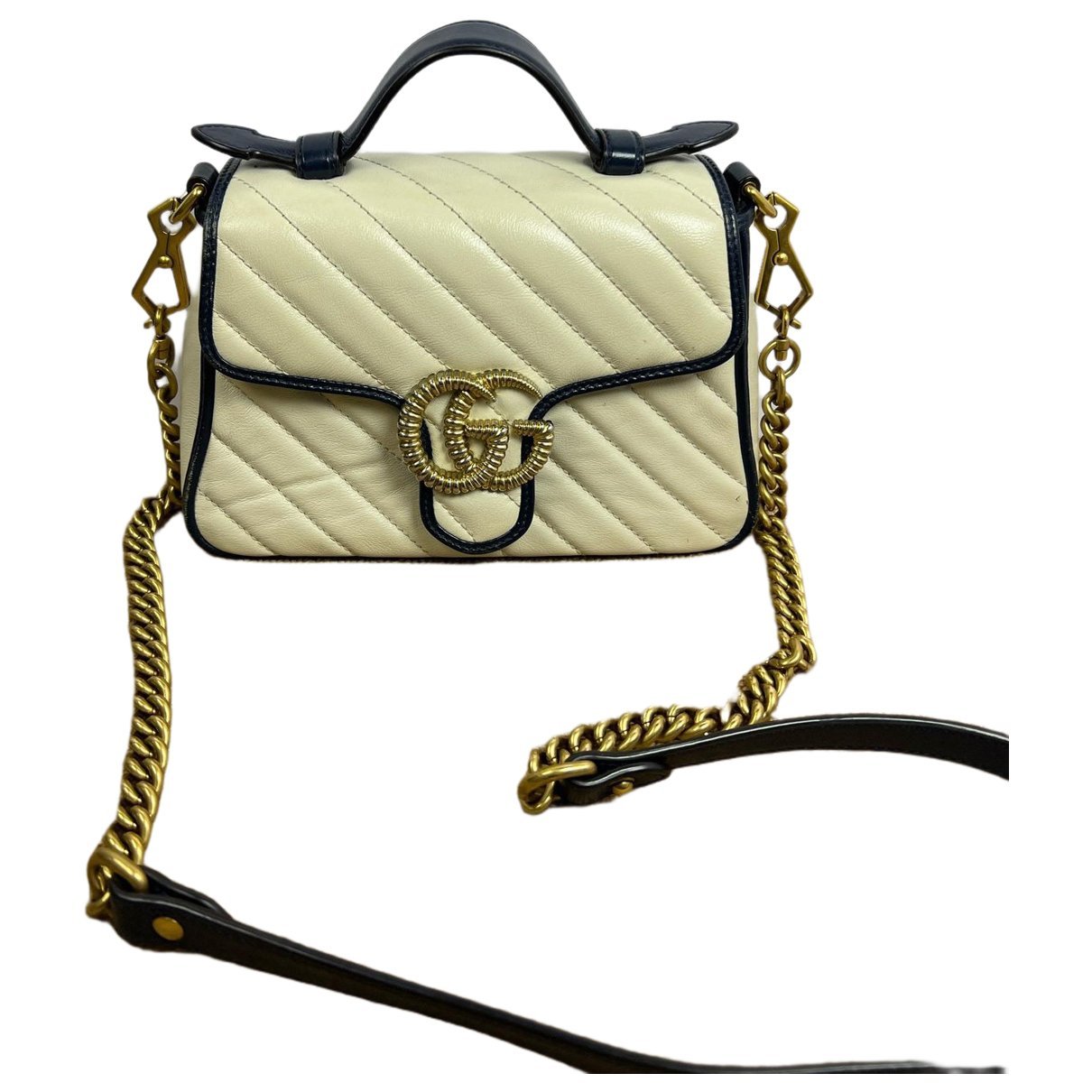 GG Marmont Flap leather handbag