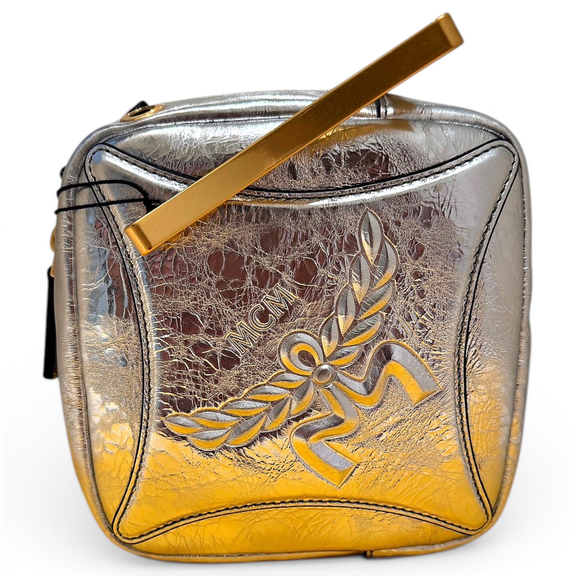 MCM Leather clutch bag