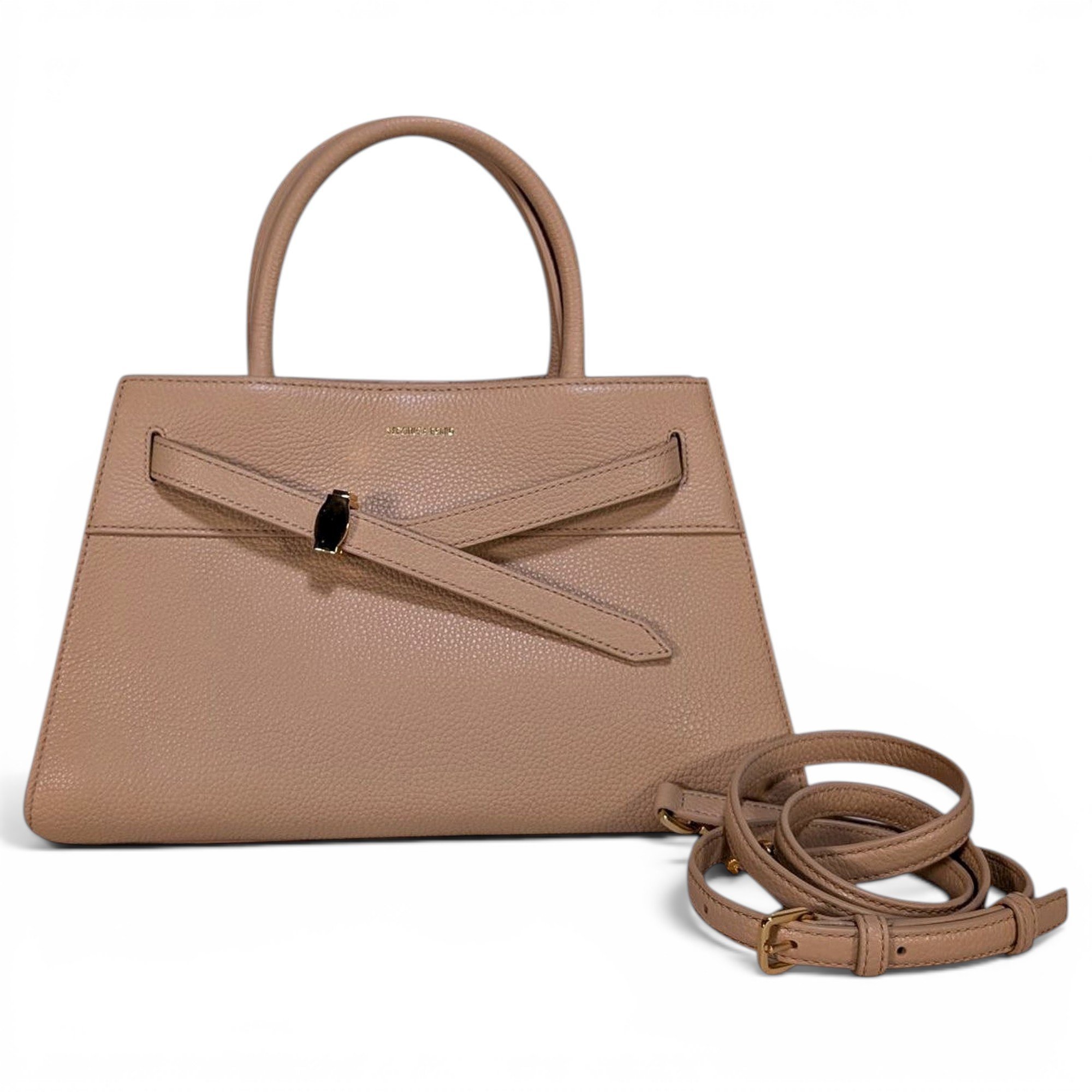 Leather satchel