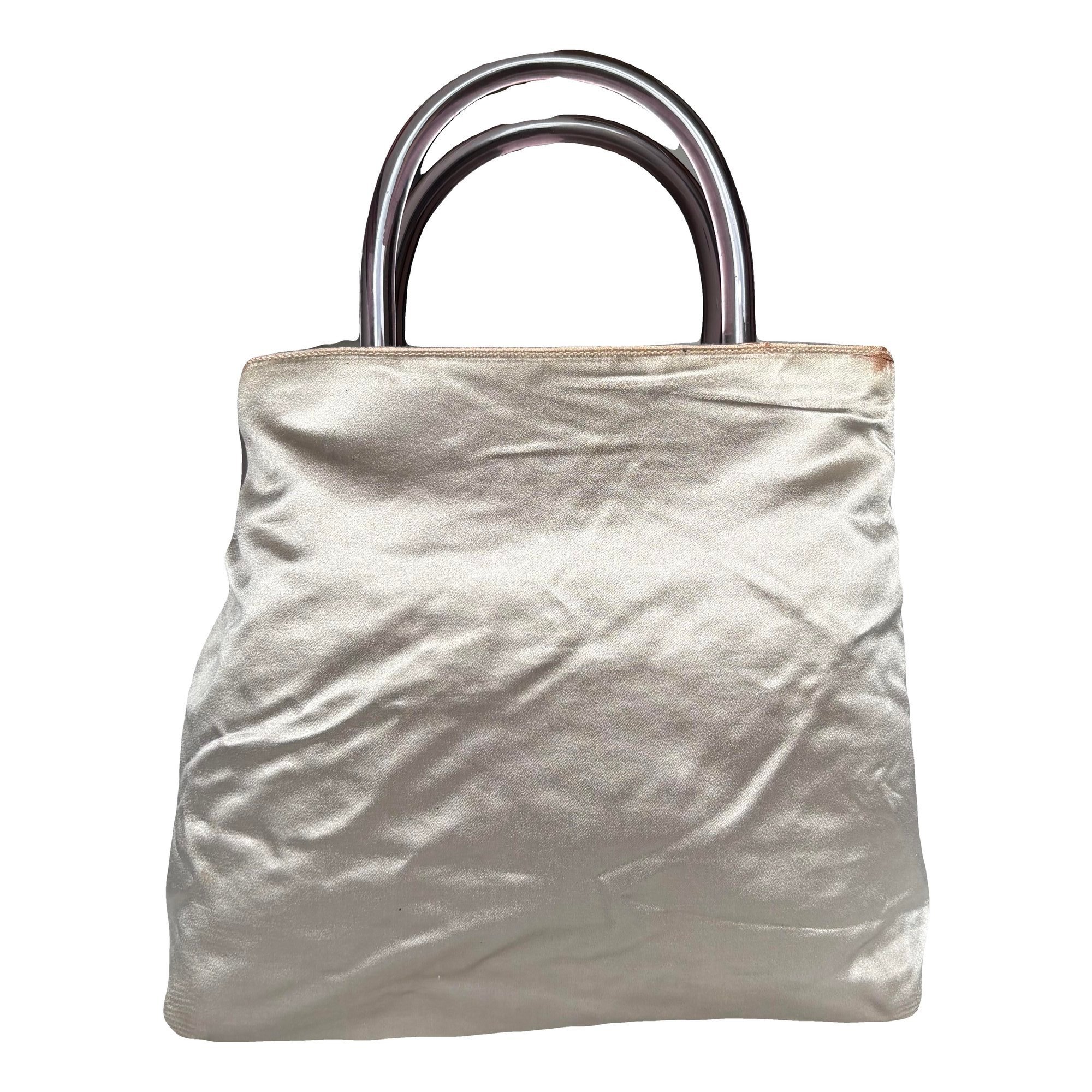 Silk handbag