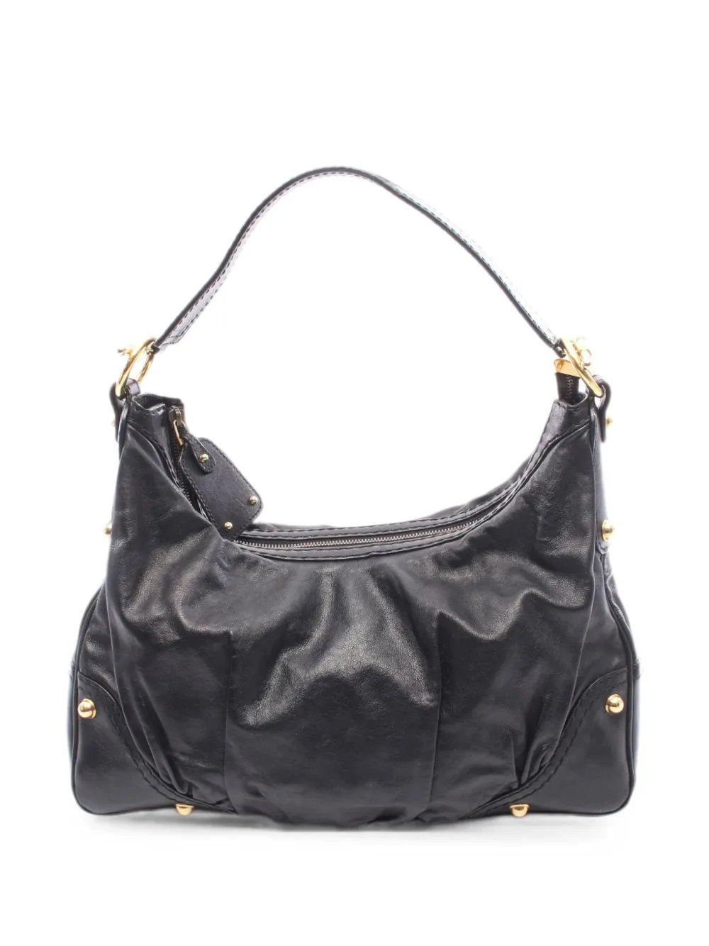 2010s leather shoulder bag